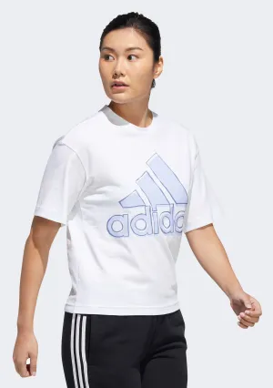 Adidas WomenS Big Logo Tee Non - Practical Maxi