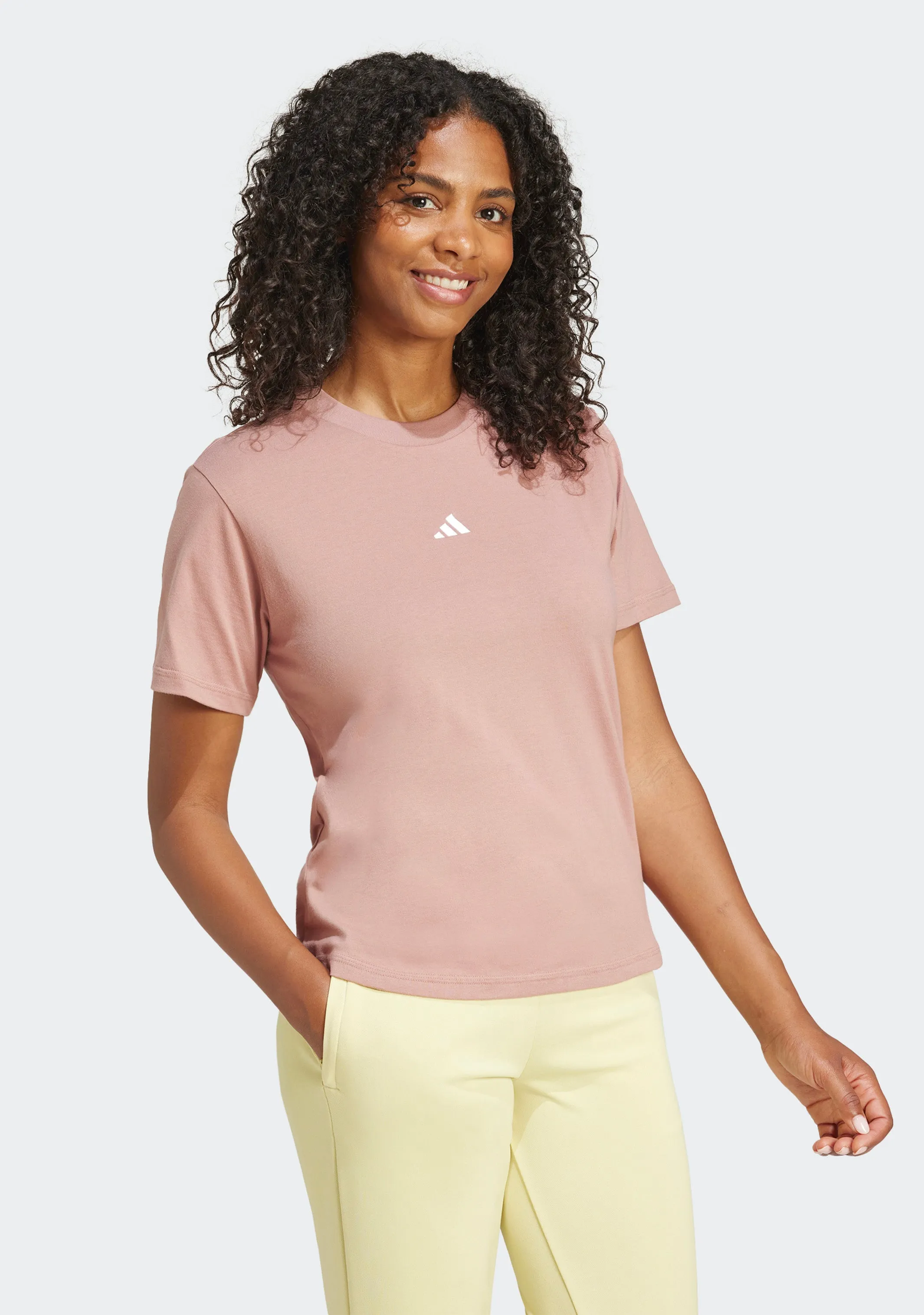 Adidas Women'S Essentials Small Logo Tee "Ventline "Insulated-Design