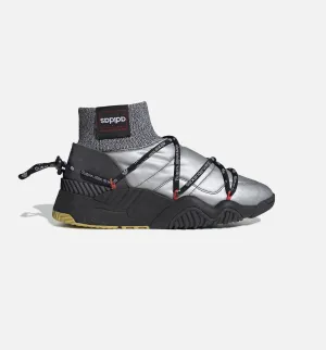 Impact Resistance Performance Milled Adidas X Alexander Wang Puff Trainers Mens Lifestyle Shoe - Silver/Black