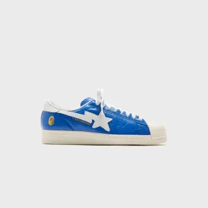 Loud Looks, Smooth Moves Built to Move You Adidas X Bape Superstar - Blue / White / Off White