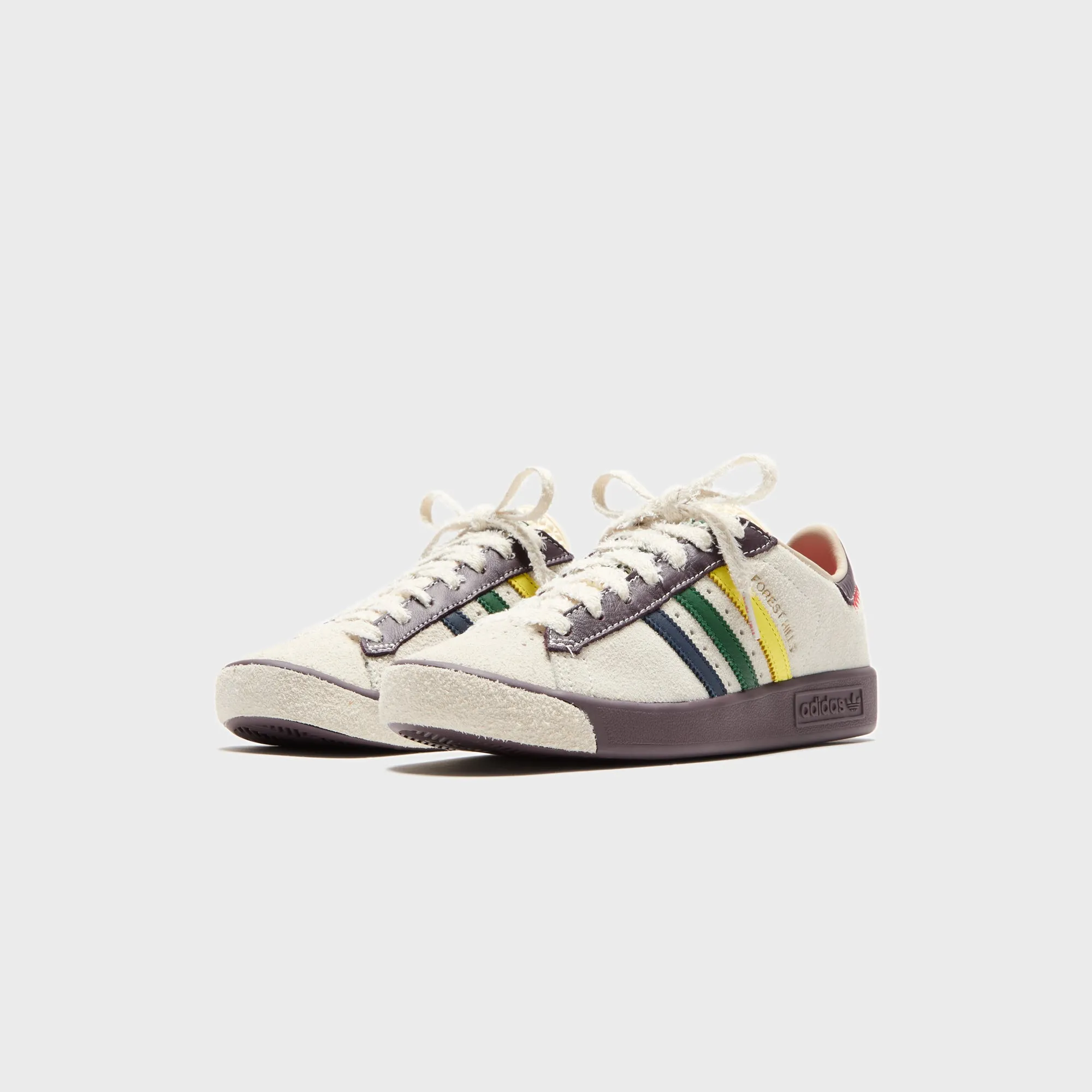 Slip-On Clogs With Straps Adidas X Brain Dead Forest Hills - Cream White / Pantone / Night Red