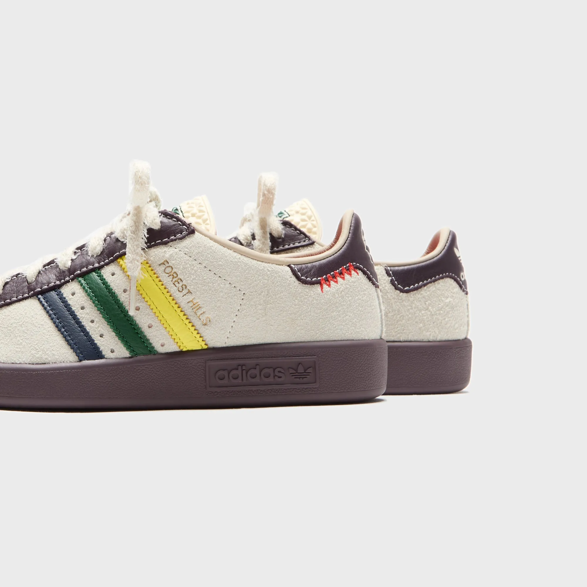 Dare to Lead Adidas X Brain Dead Forest Hills - Cream White / Pantone / Night Red