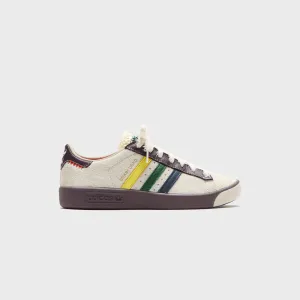 Power Every Step Adidas X Brain Dead Forest Hills - Cream White / Pantone / Night Red