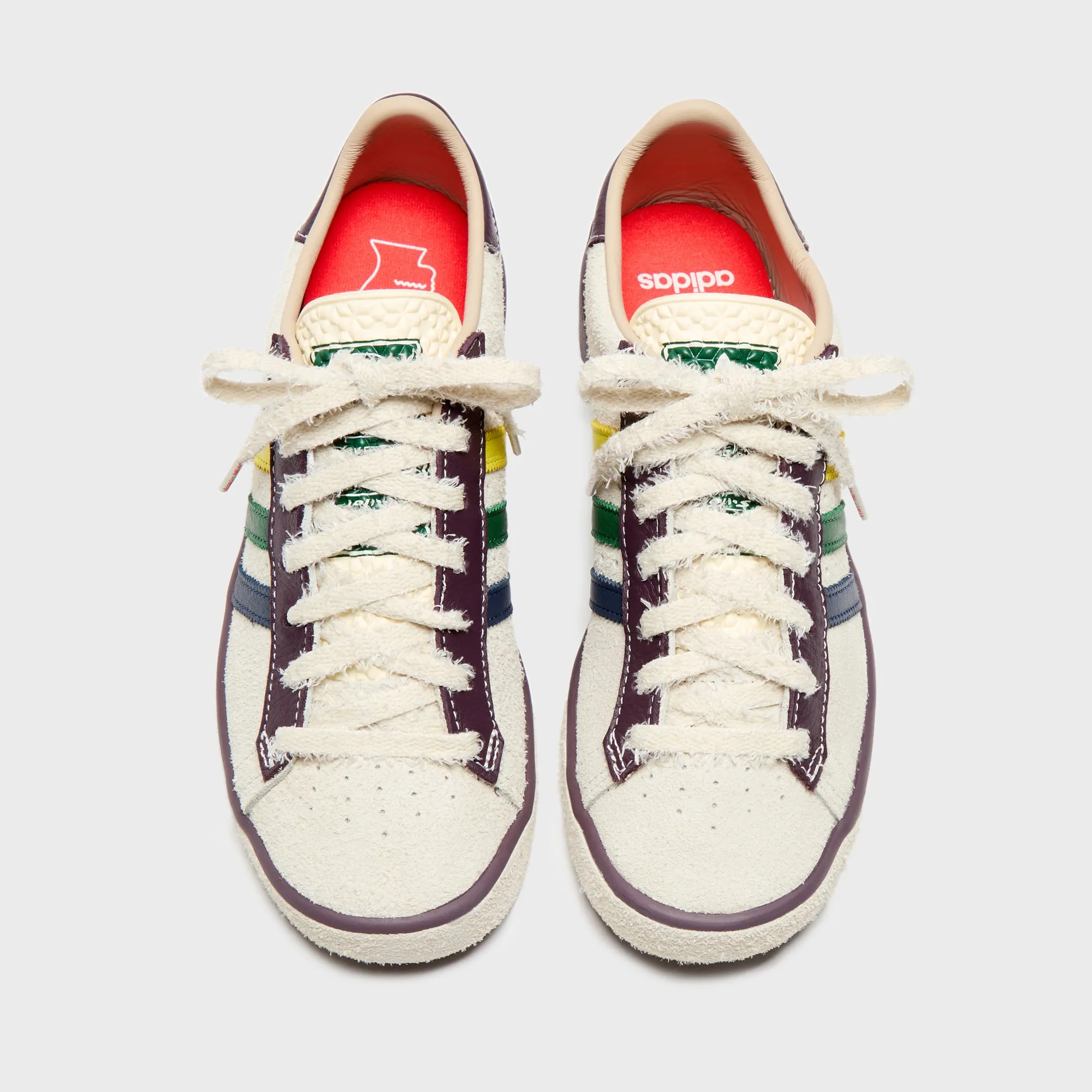 Empower Your Journey Adidas X Brain Dead Forest Hills - Cream White / Pantone / Night Red