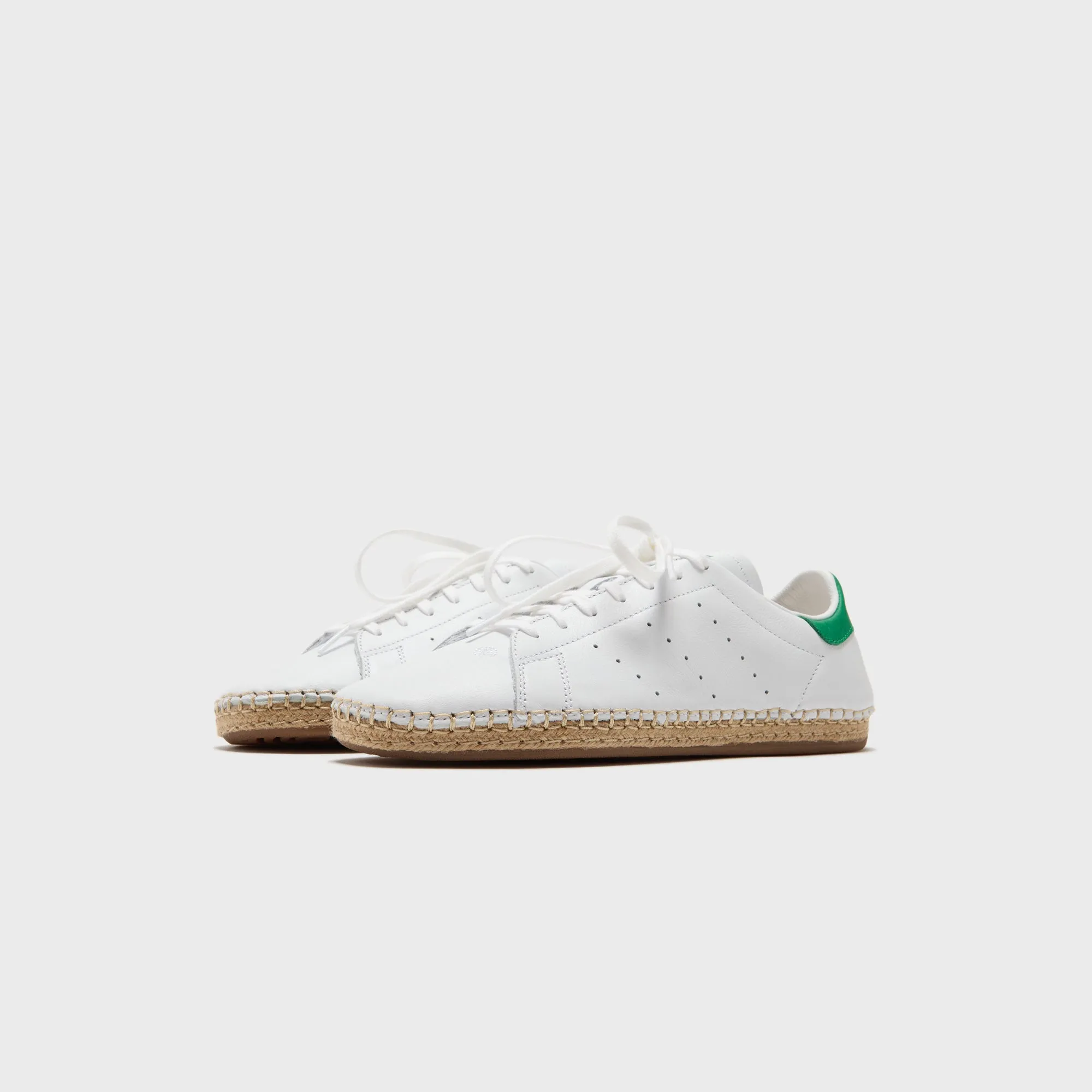 Flexible Lunge Adidas X Clot Stan Smith Espadrille - Cloud White / Green