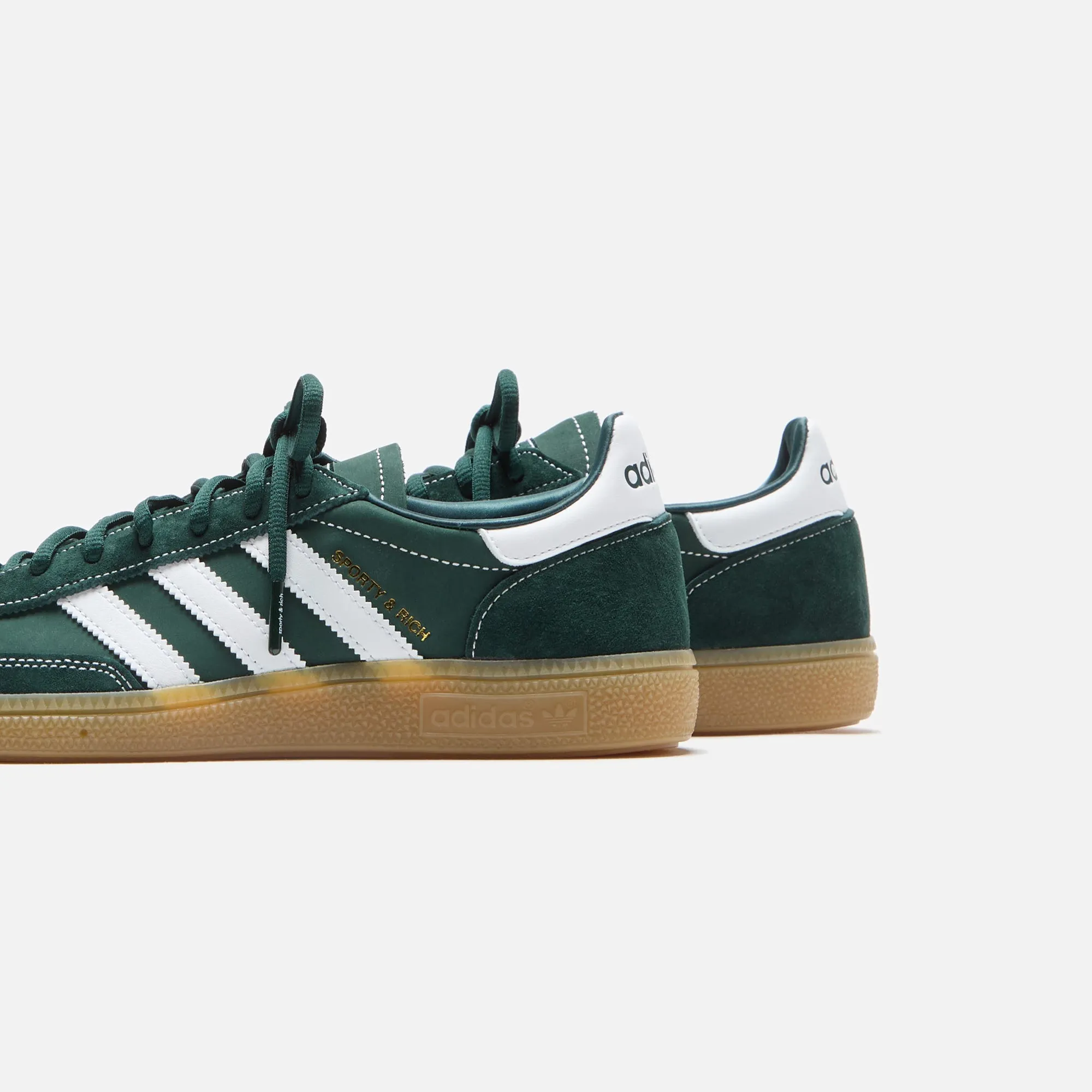 Adidas X Sporty & Rich Handball Spezial - Dark Green Lightweight Slip-Ons