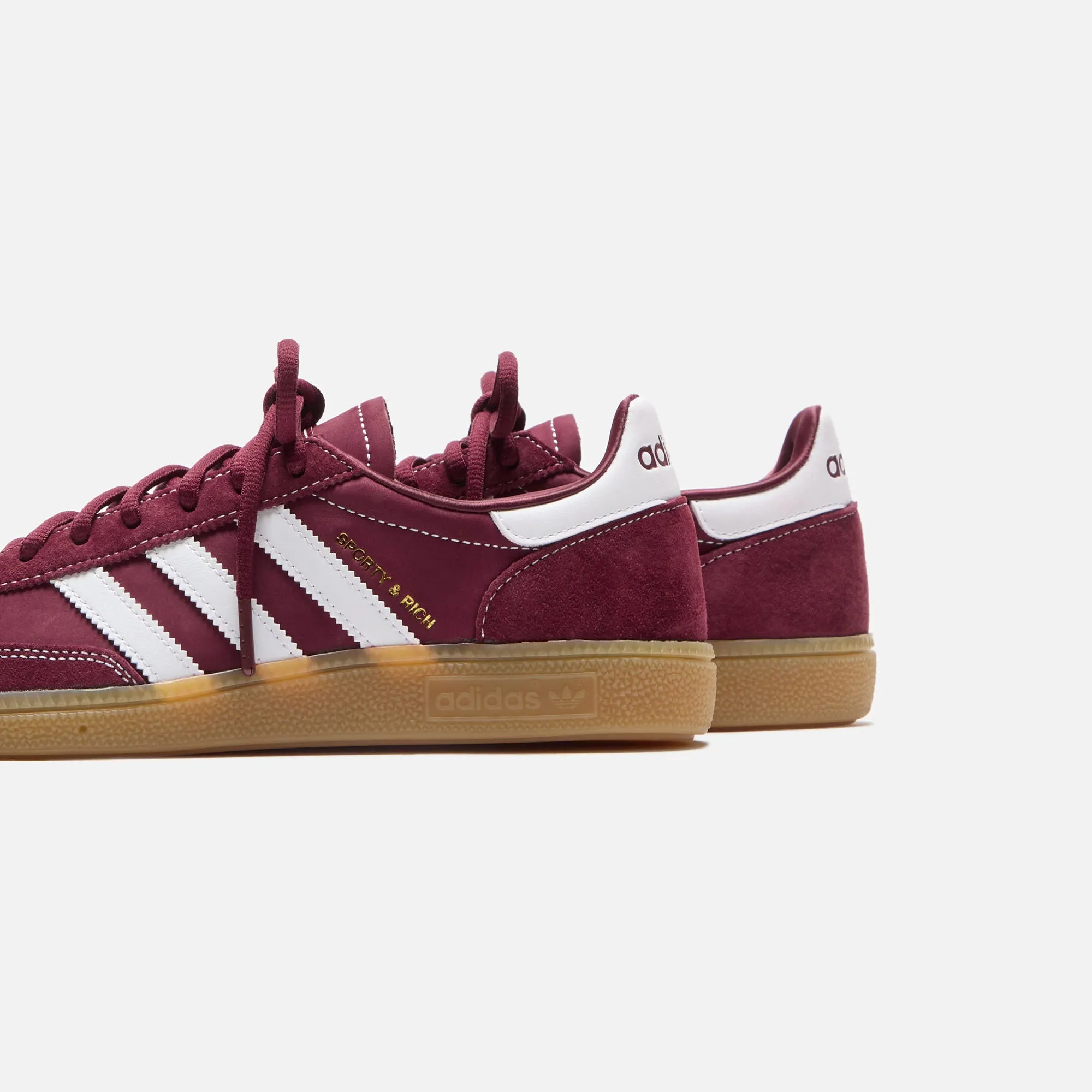 Comfortable Neckline Reliably Adidas X Sporty & Rich Handball Spezial - Shadow Red