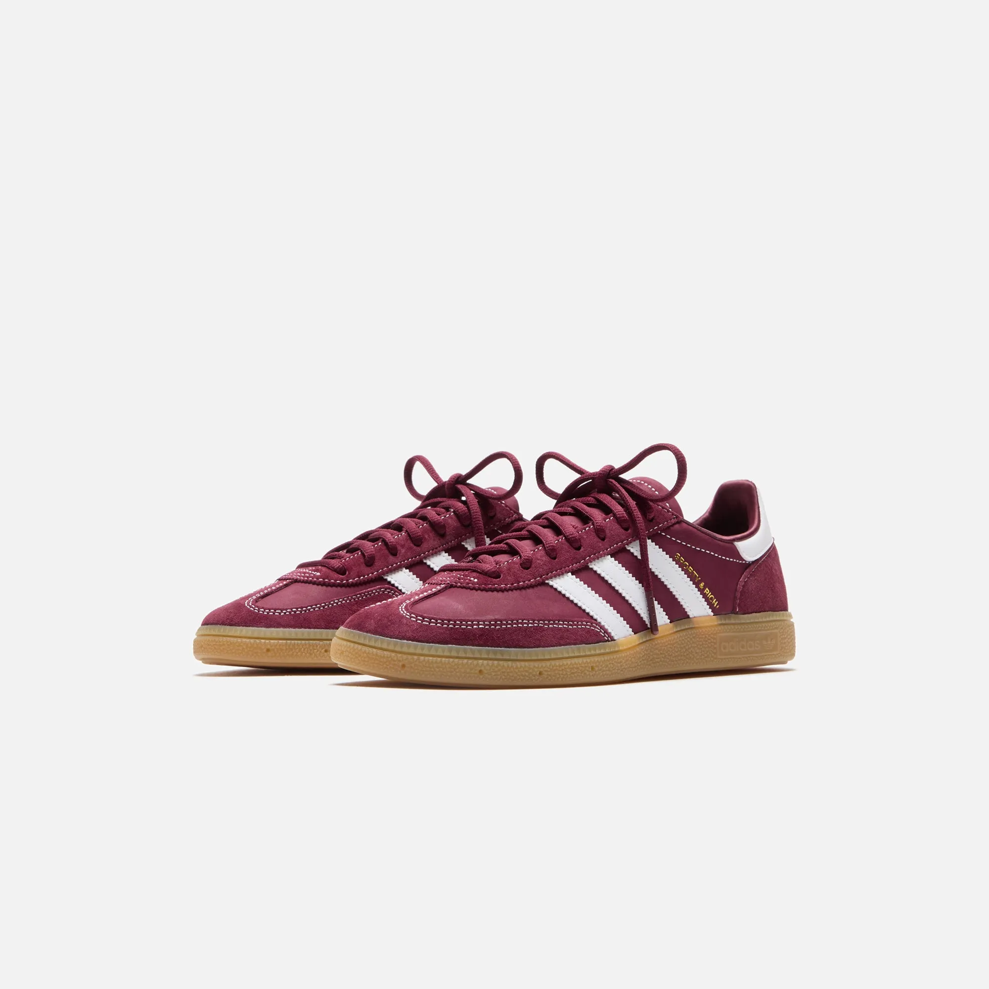 Command Attention Fearlessly You Adidas X Sporty & Rich Handball Spezial - Shadow Red