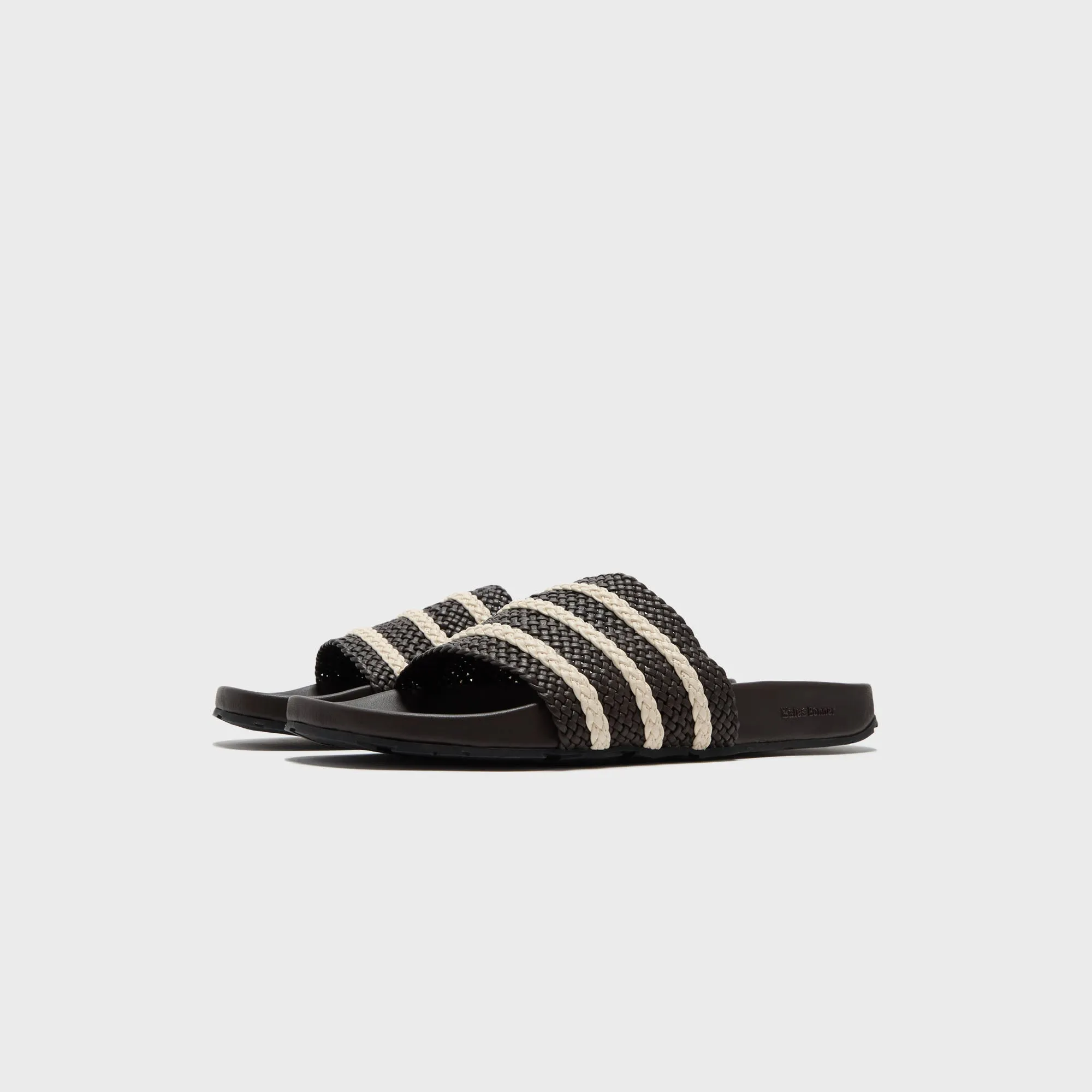 Adidas X Wales Bonner Adilette - Brown / Wonder White Black Friday Exclusive