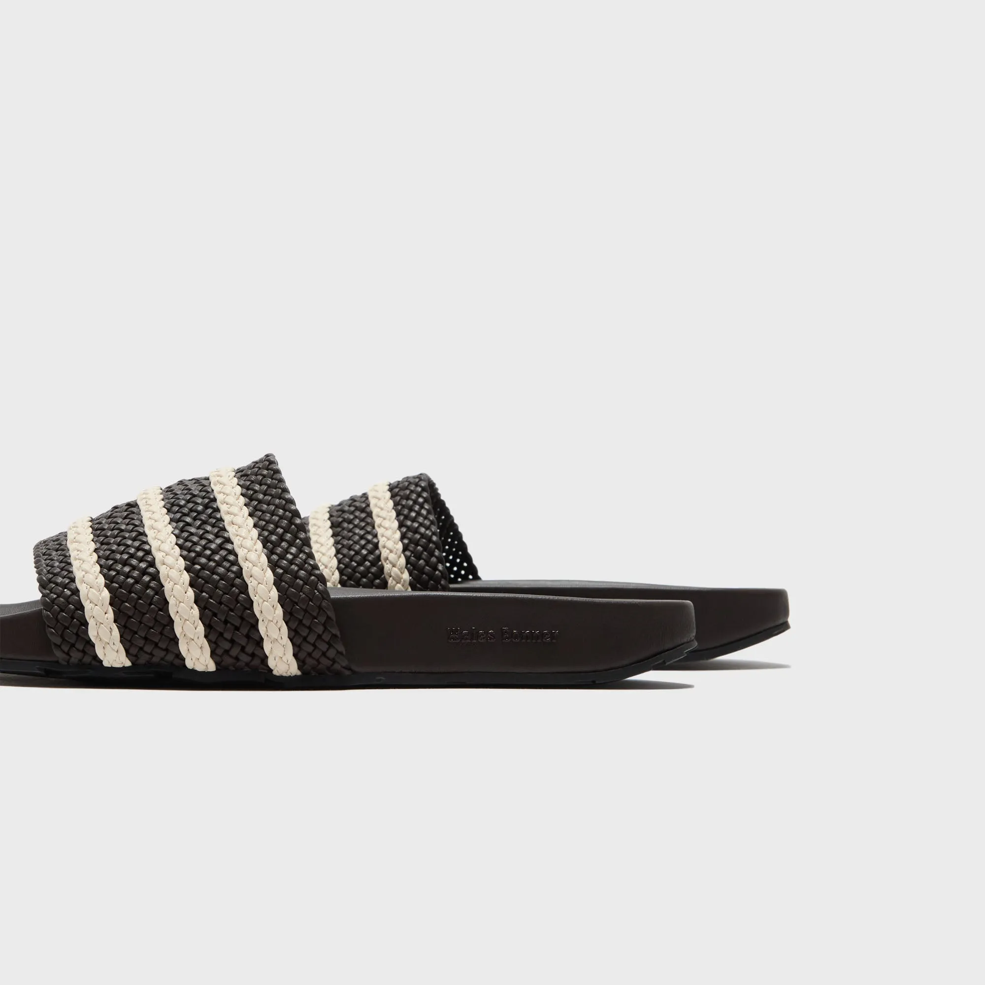 Biggest Sale of the Year Adidas X Wales Bonner Adilette - Brown / Wonder White