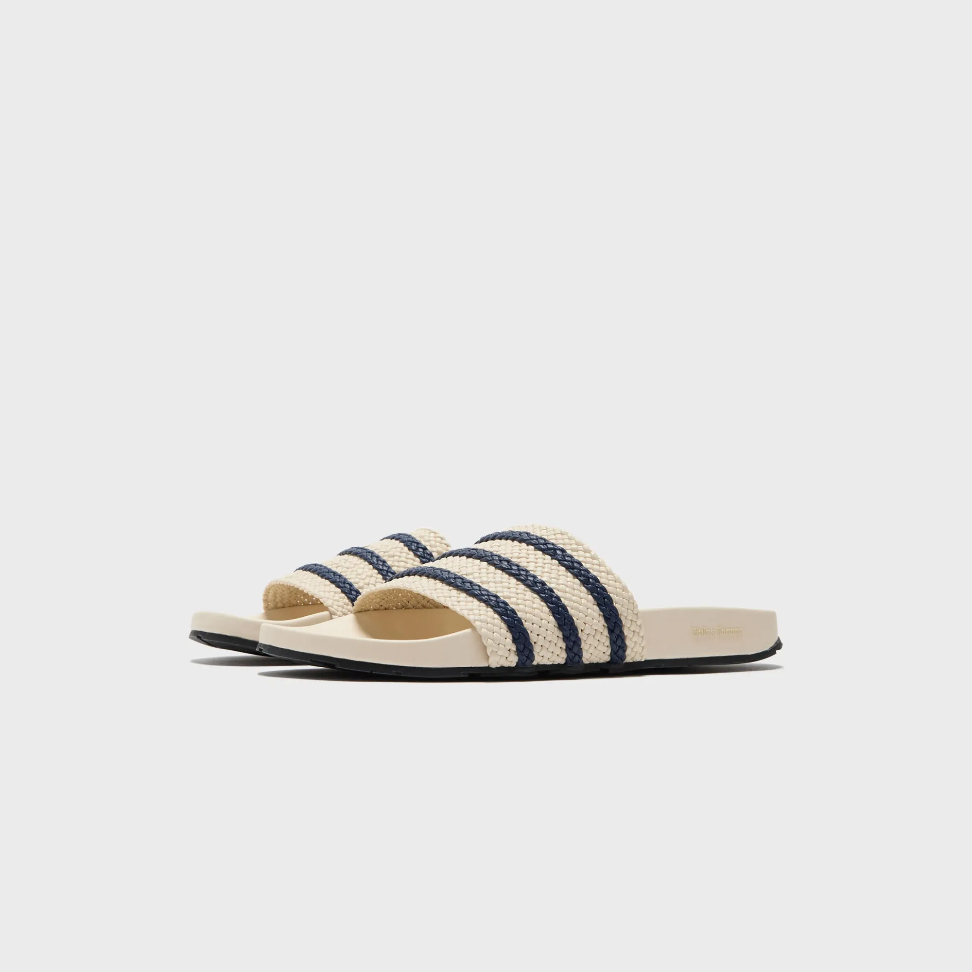 Adidas X Wales Bonner Adilette - Wonder White / Night Indigo Move Beyond Ordinary