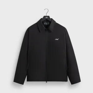 Kith Wrinkle Nylon Jonas Coaches Jacket - Black Comfortable Elastic Forceful
