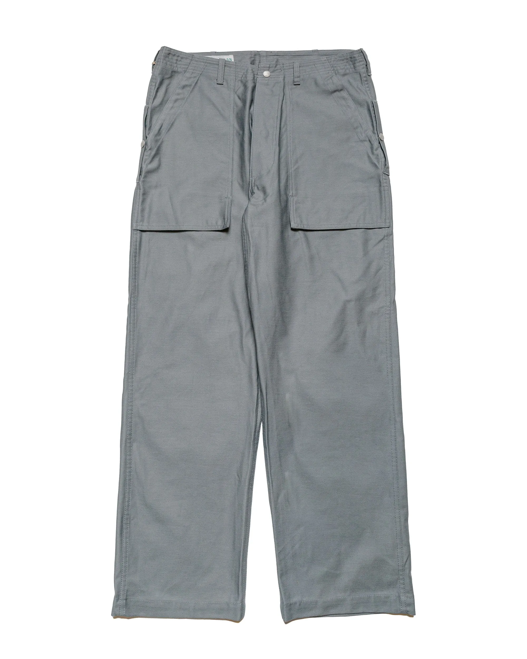 Algae Sassafras F.S Cultivator Pants Back Satin Gray