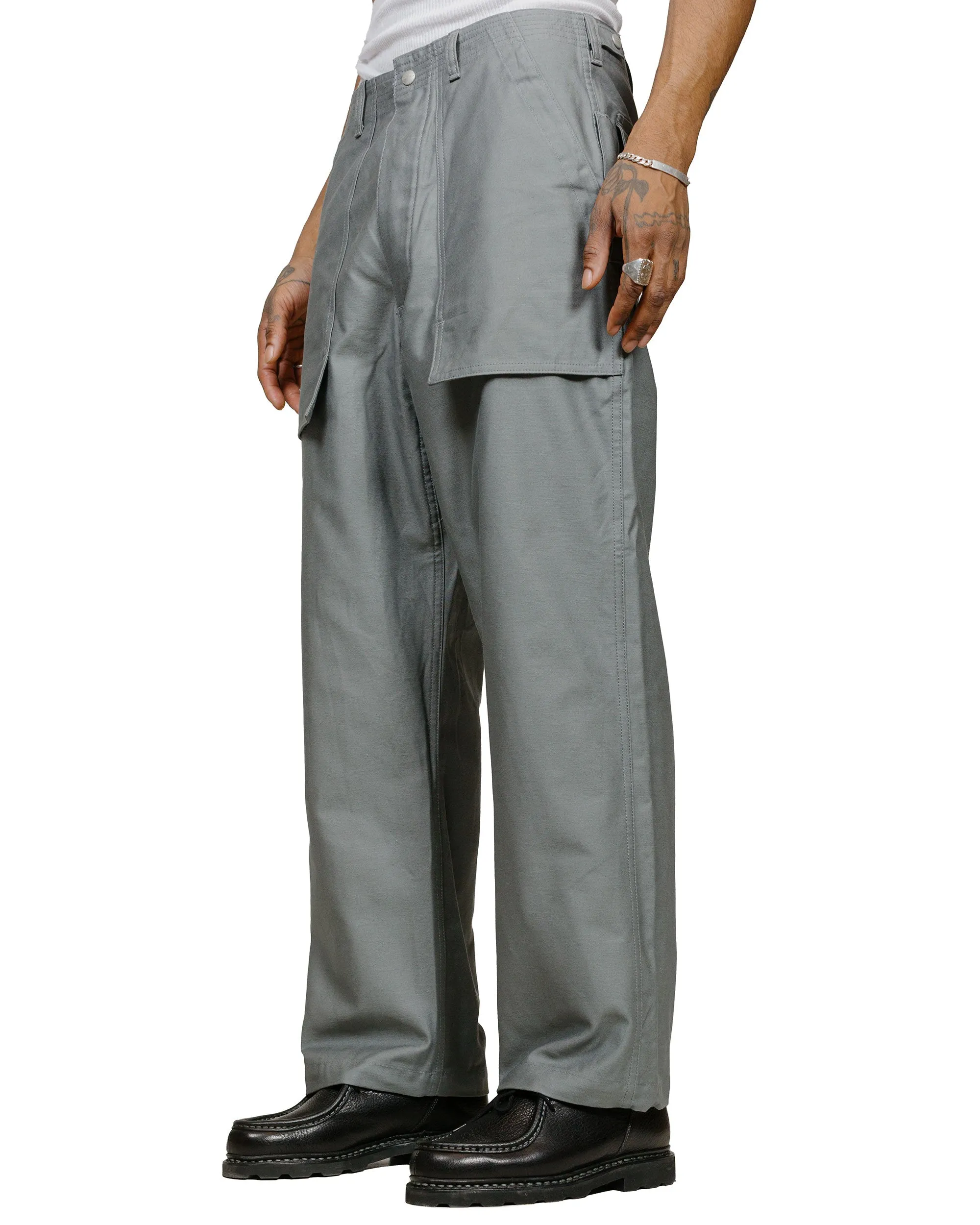 Modal - Finish Anti-Ashtaroth Sassafras F.S Cultivator Pants Back Satin Gray