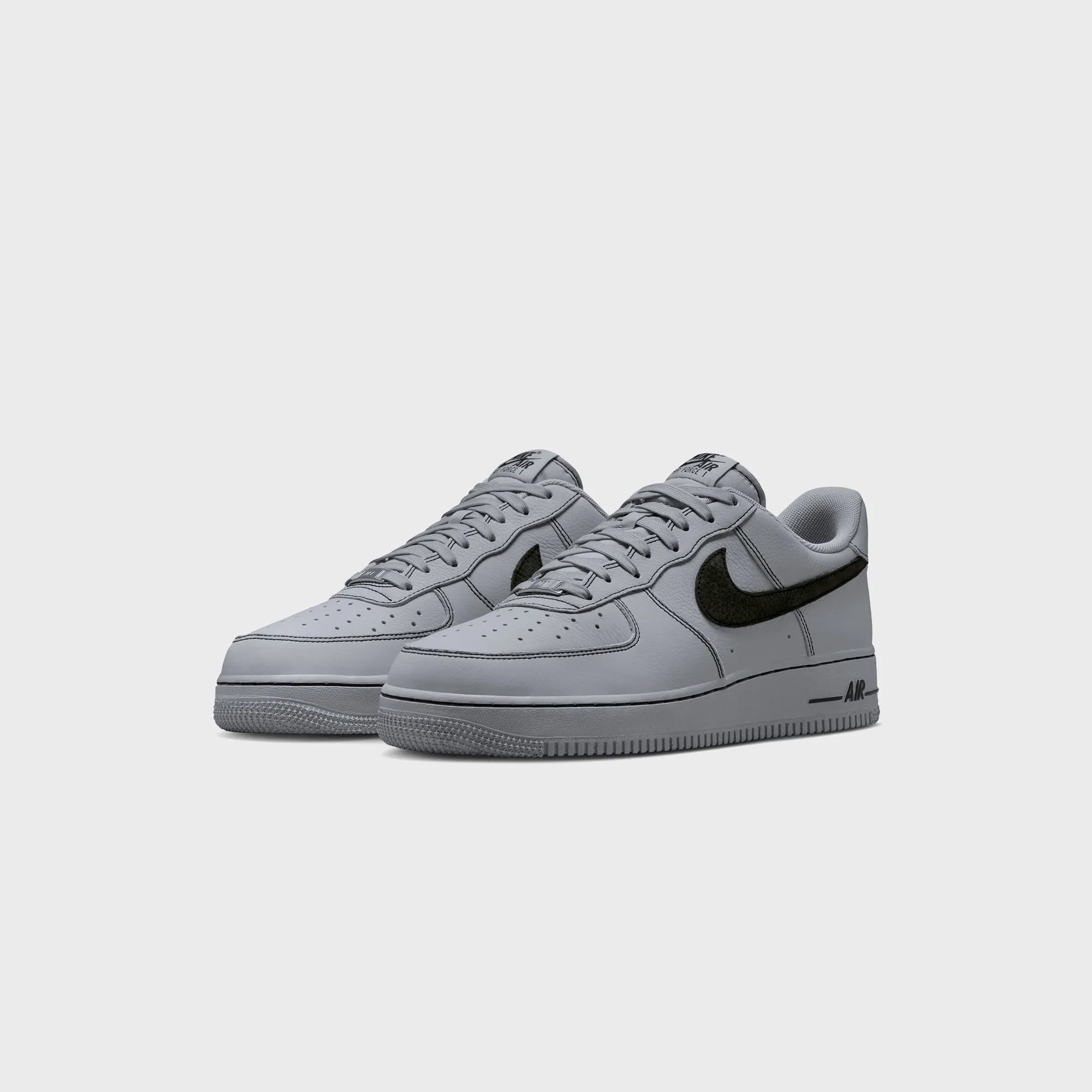 Nike Air Force 1 '07  Lv8 - Wolf Grey / Black "Water-Resistant Shoes Comfort Coolmax