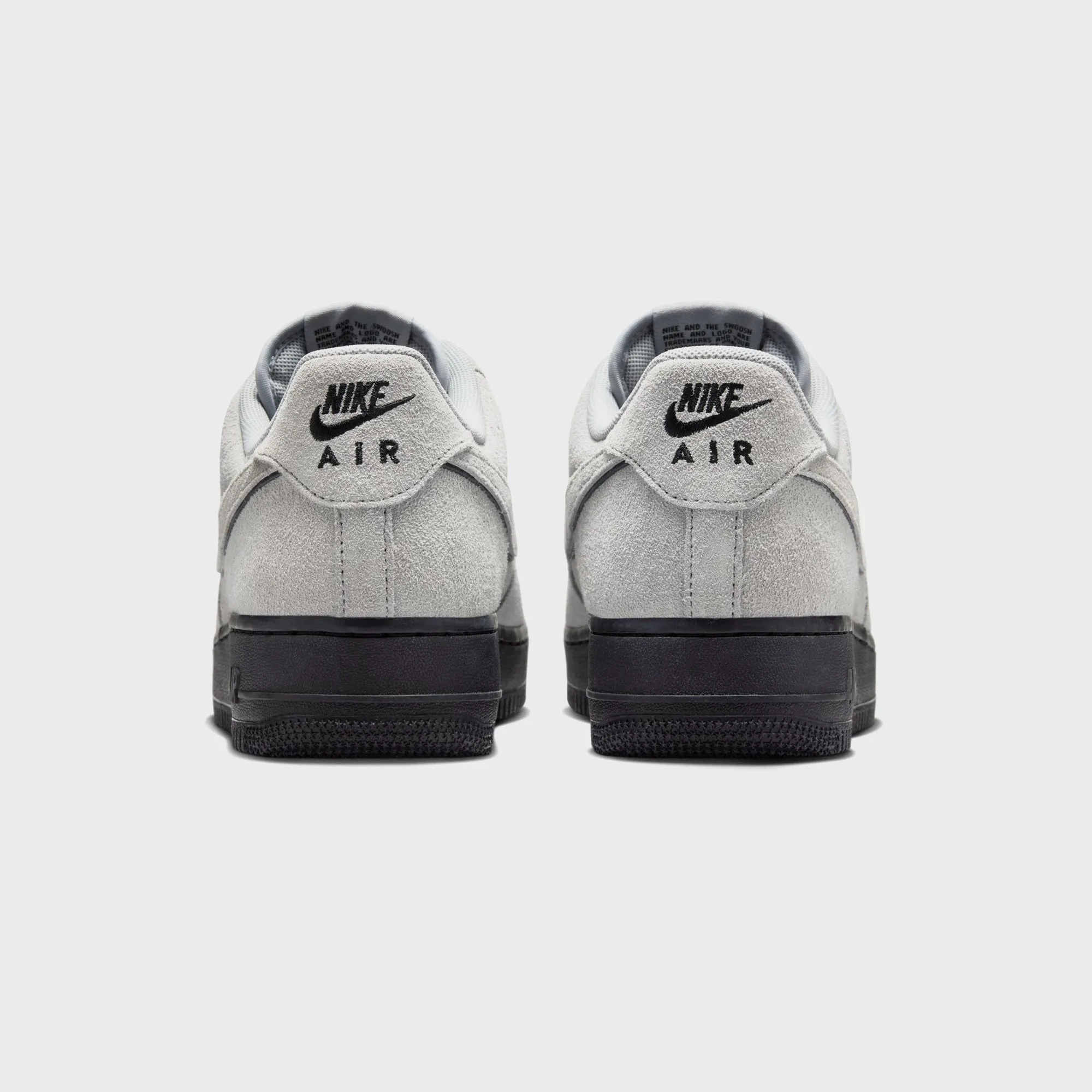 Lace-Up Shoes Nike Air Force 1 '07 Lv8 - Light Smoke Grey / Light Smoke Grey / Black