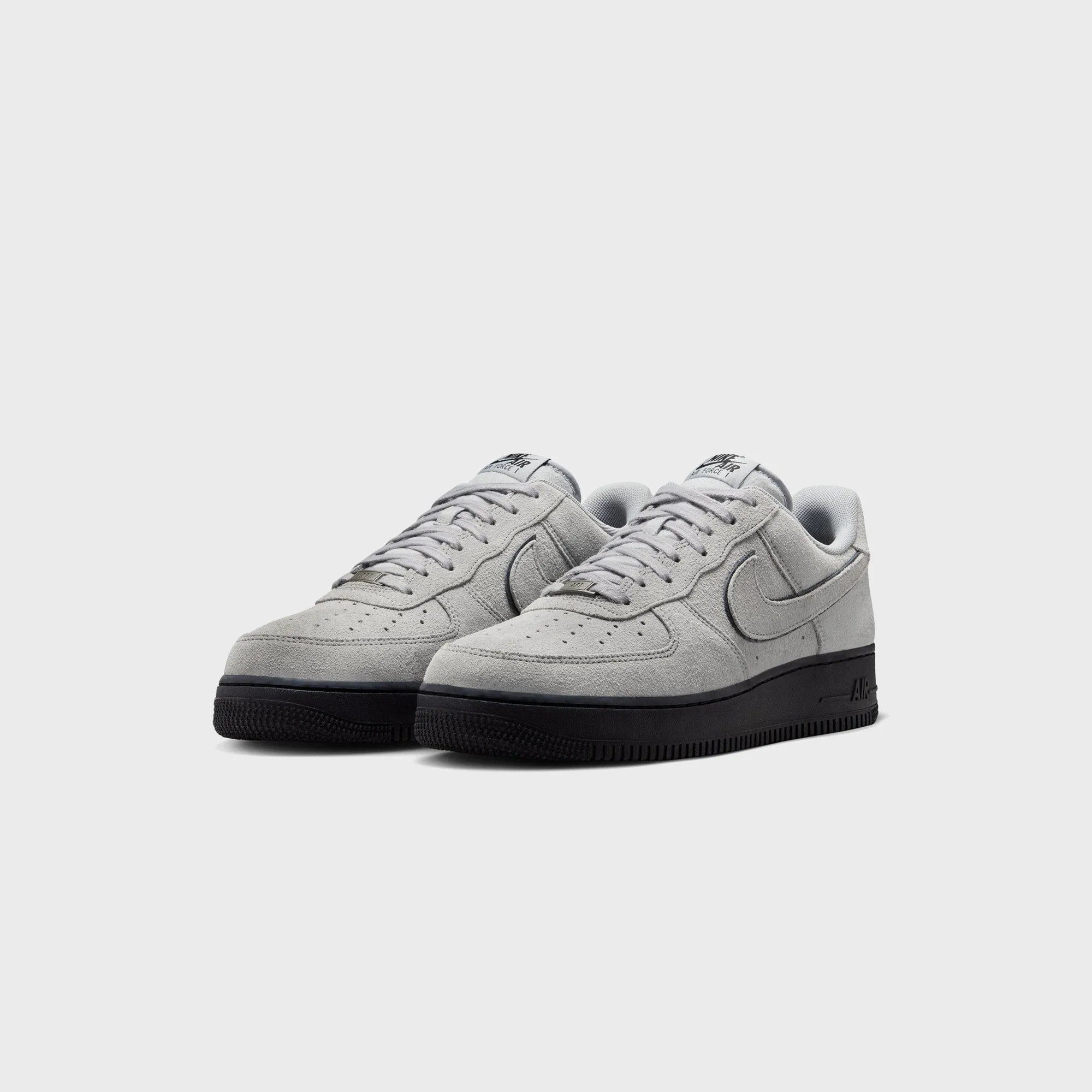 Lightweight Sole Material Nike Air Force 1 '07 Lv8 - Light Smoke Grey / Light Smoke Grey / Black