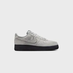 Carved Nike Air Force 1 '07 Lv8 - Light Smoke Grey / Light Smoke Grey / Black
