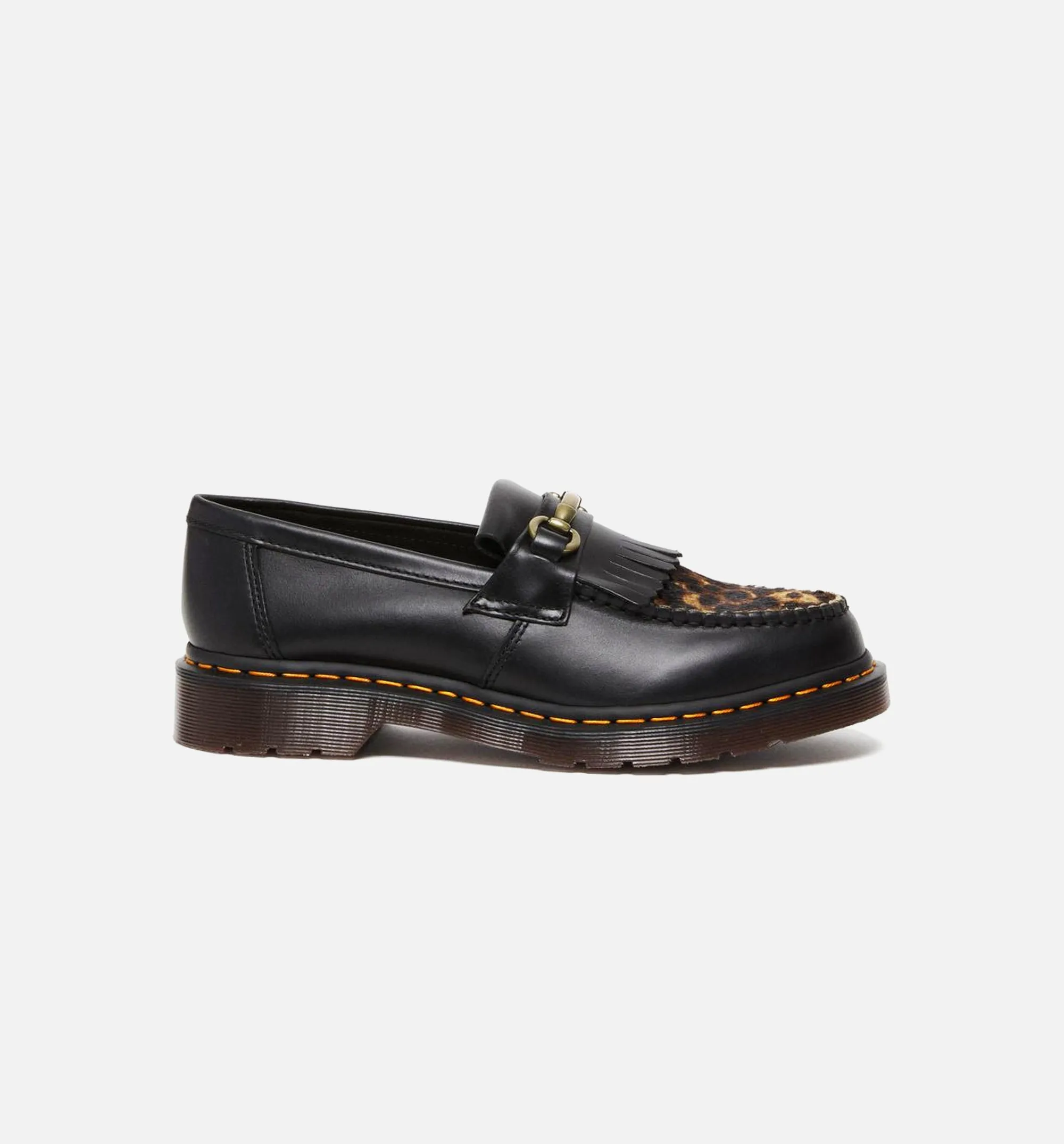 Adrian Loafer Mens Lifestyle Shoe - Black Slip-On Smoothness