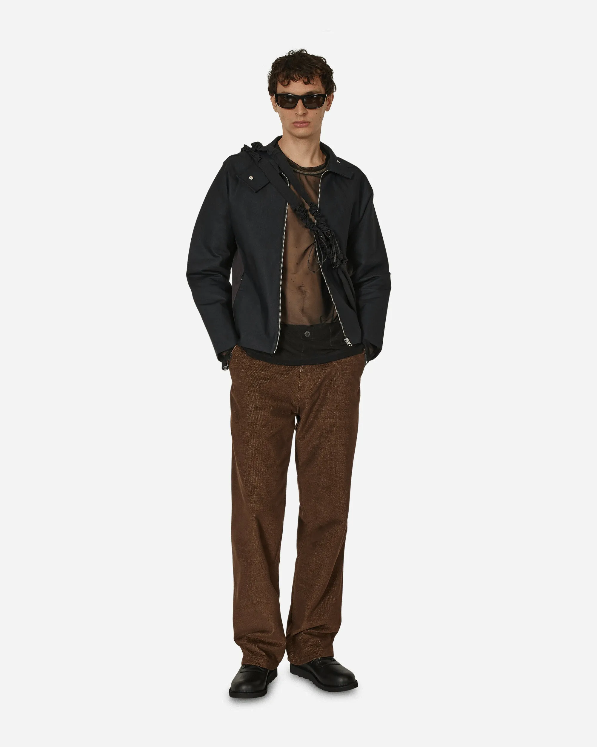 Advance Pants Rust Brown Seamless Knit Chunk