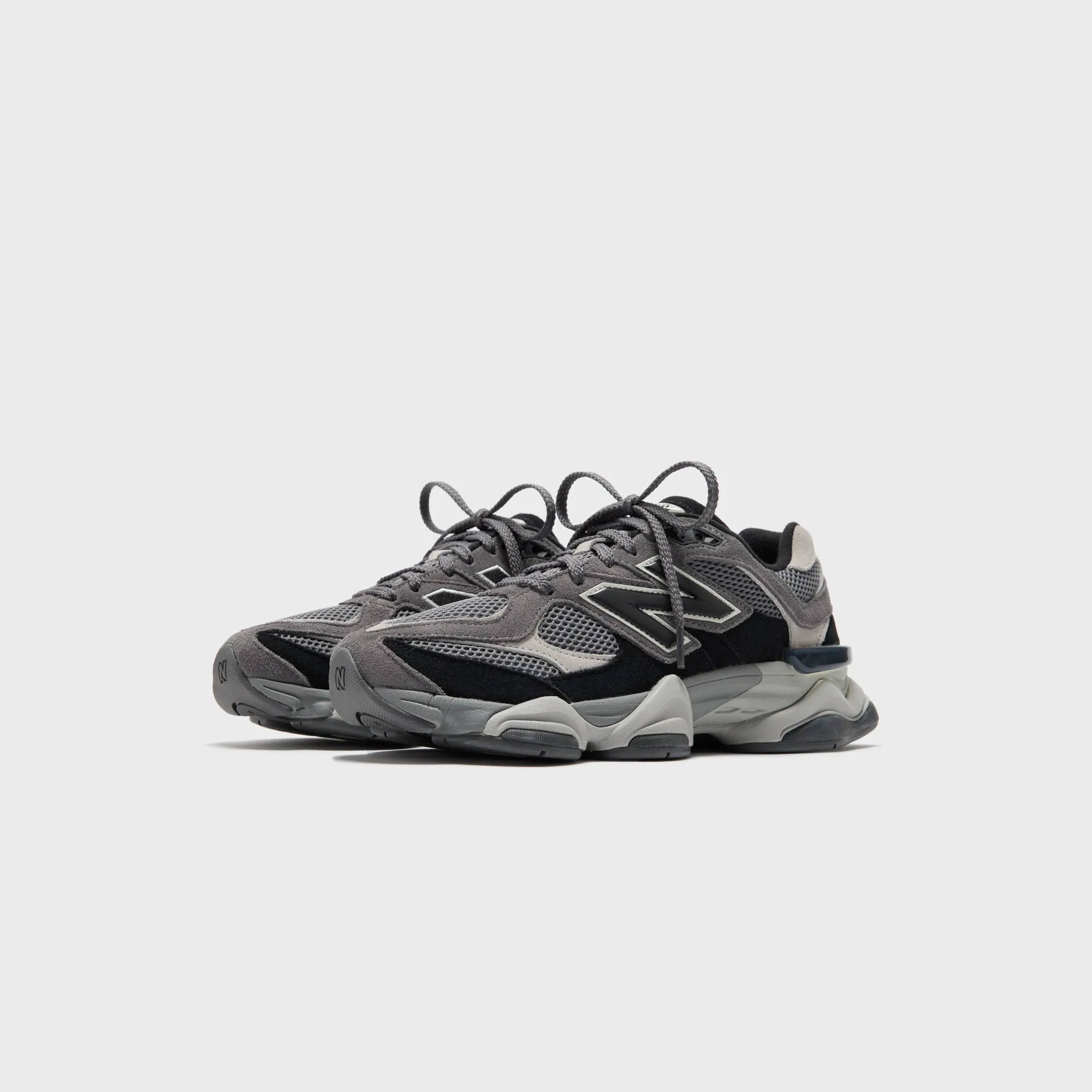 New Balance 9060 - Black / Castlerock Ink Comfortable Ballet Slide Slippers