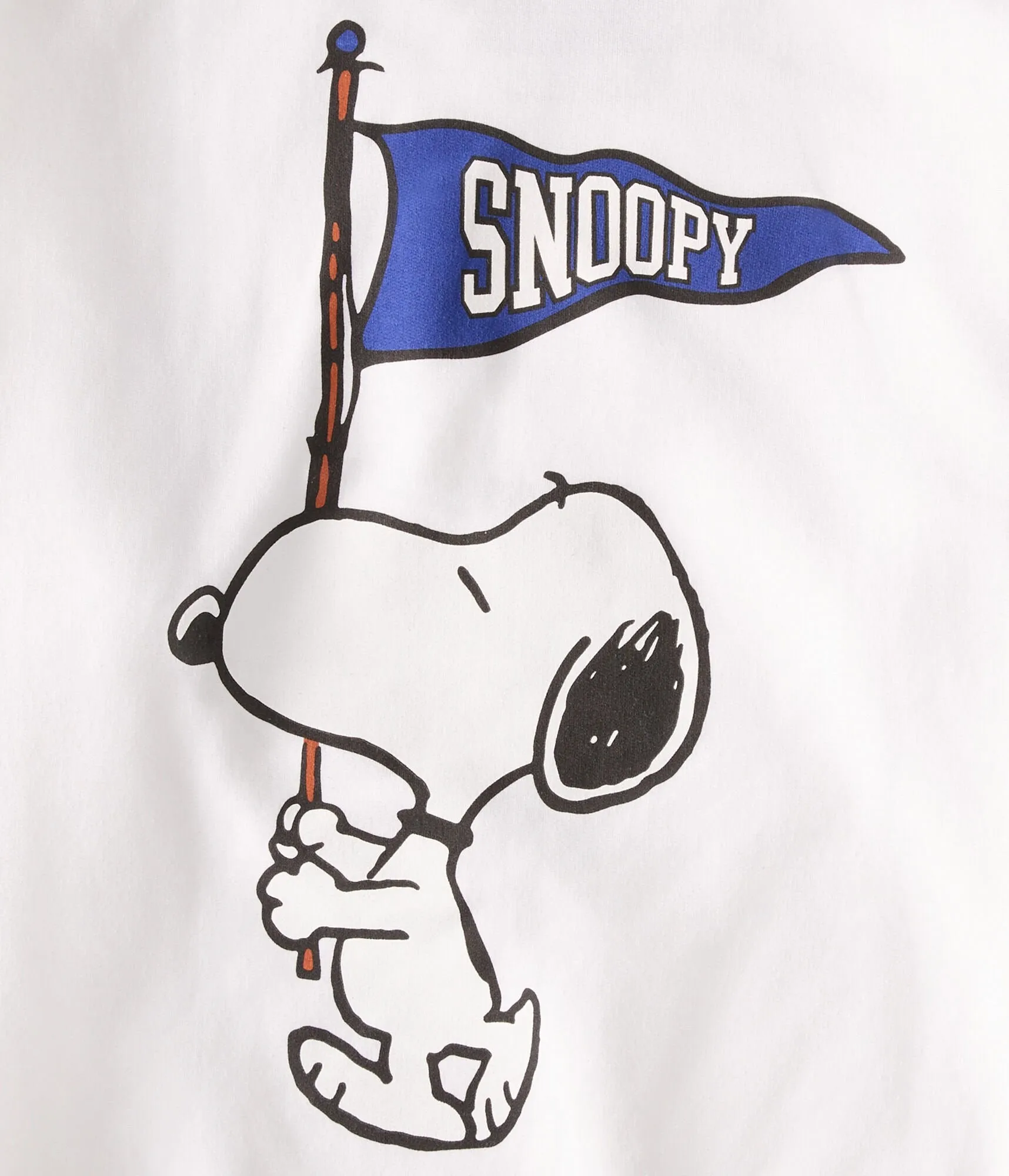 Sweat à capuche Aeropostale avec motif Snoopy et drapeau