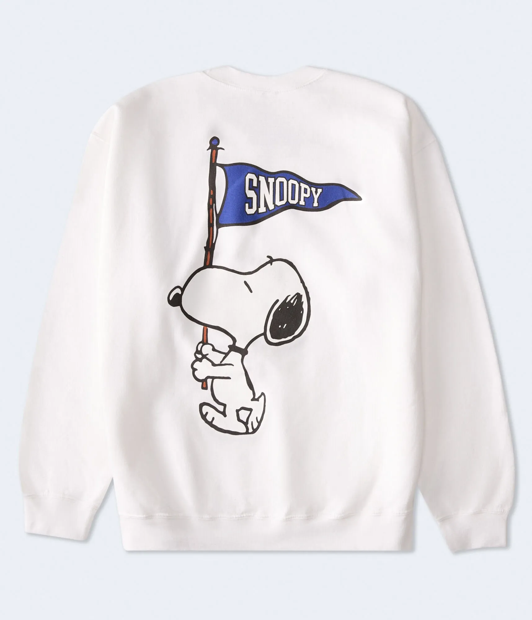 Sweat à capuche Aeropostale avec motif Snoopy et drapeau