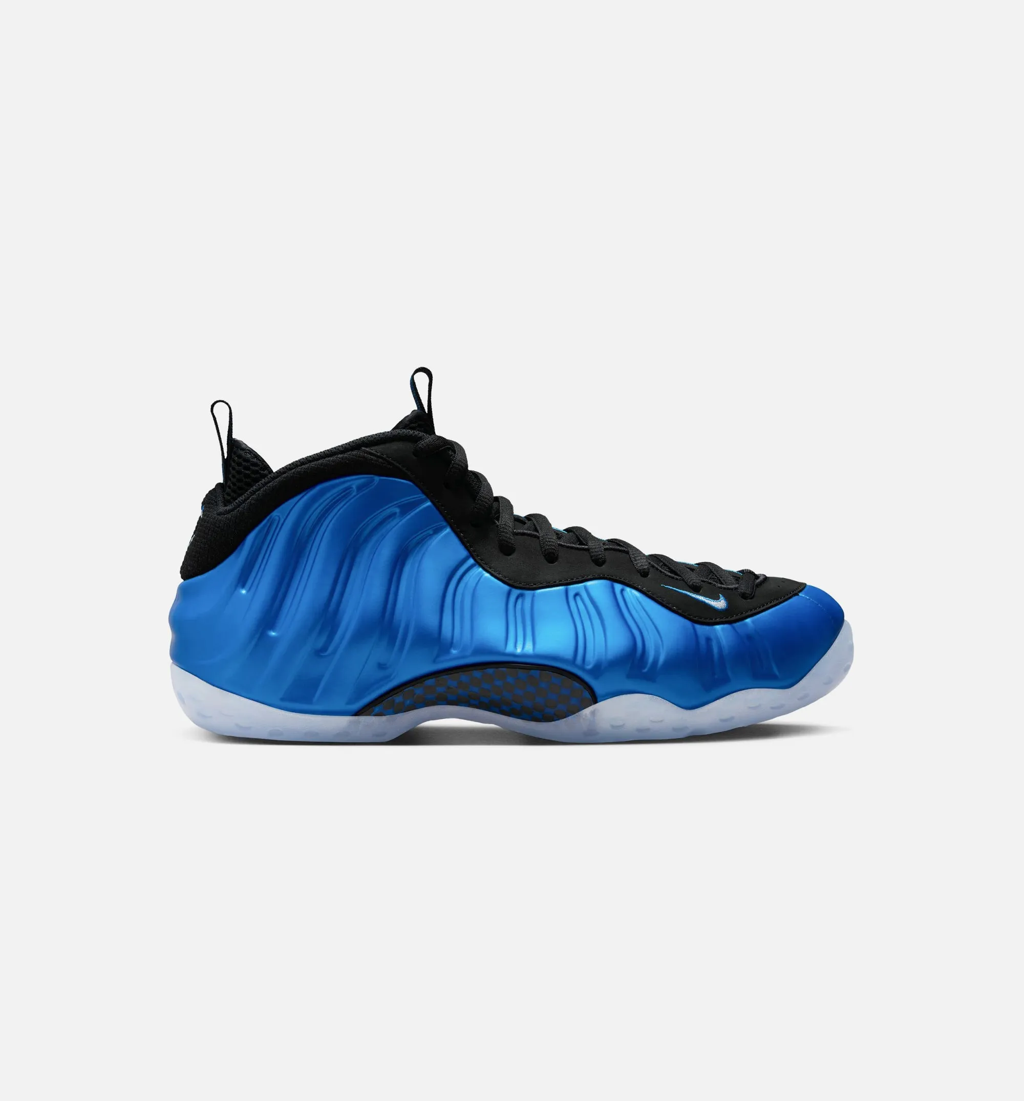 Comfort Heat Dissipation Air Foamposite International Blue Mens Lifestyle Shoe - Neon Royal/White/Black/Clear Free Shipping