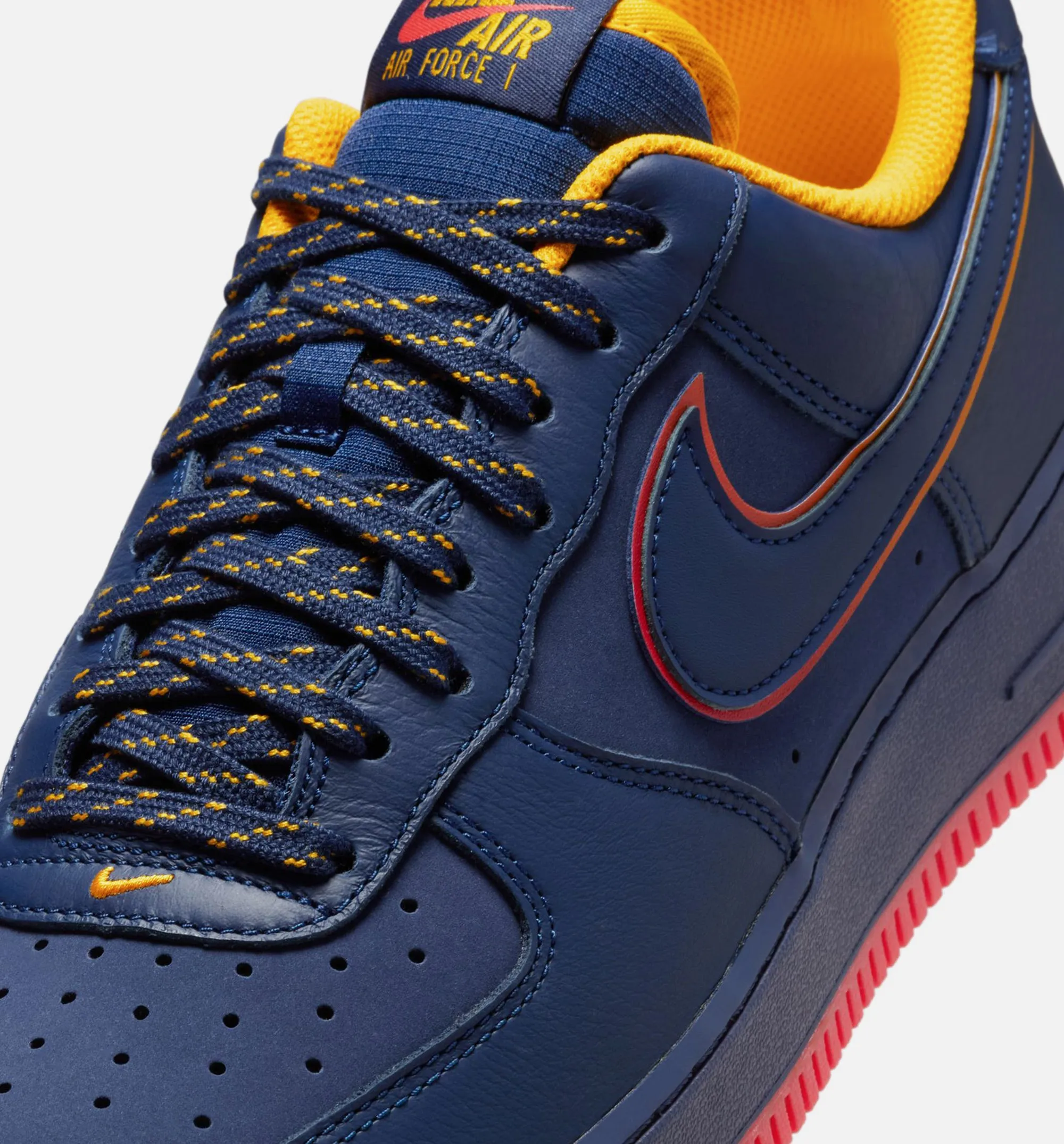 Air Force 1 '07 Lv8 Mens Lifestyle Shoe - Navy/Red/Yellow Slip-On Slip-On Practicality Design