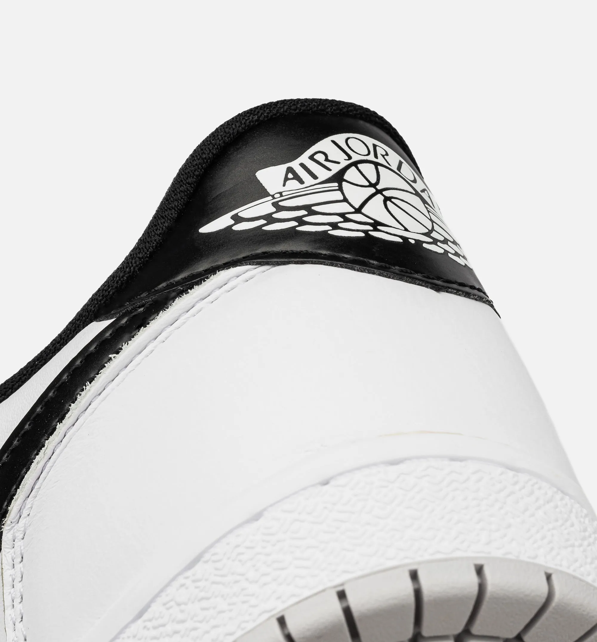 Comfortable And Comfortable Padding And Straps Air Jordan 1 Low 85 Metallic Black Mens Lifestyle Shoe - White/Black/Neutral Grey