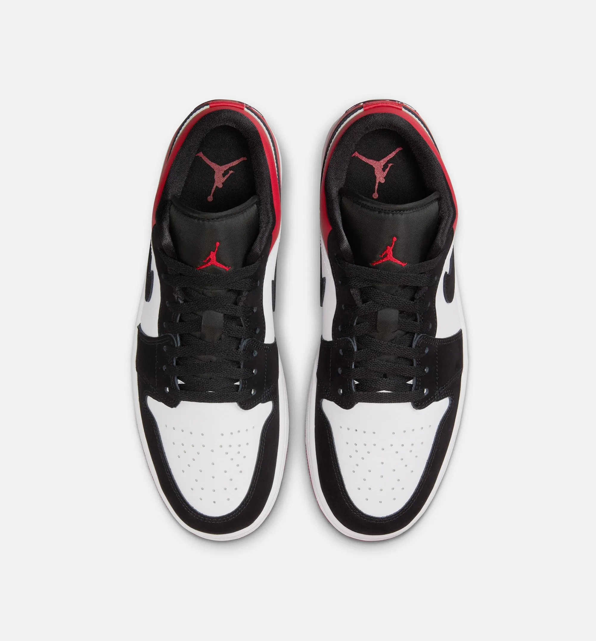 Air Jordan 1 Low Se Mens Lifestyle Shoe - White/Varsity Red/Black Seaweed Hiking
