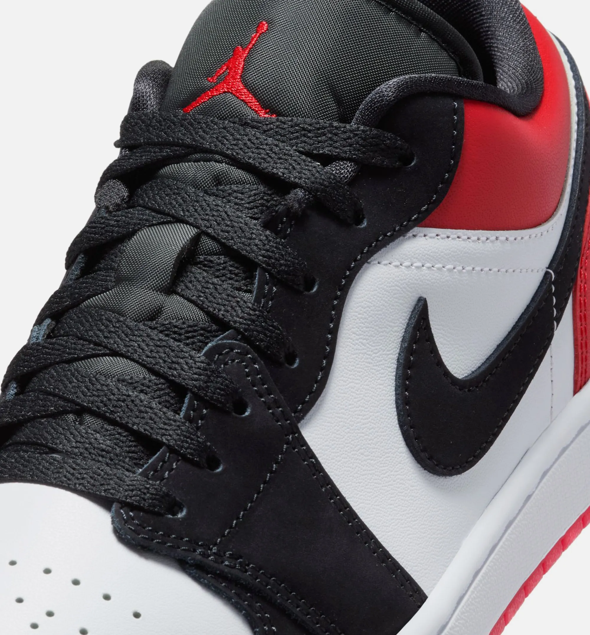 Air Jordan 1 Low Se Mens Lifestyle Shoe - White/Varsity Red/Black ResponsibleSourcing Comfortable Pool