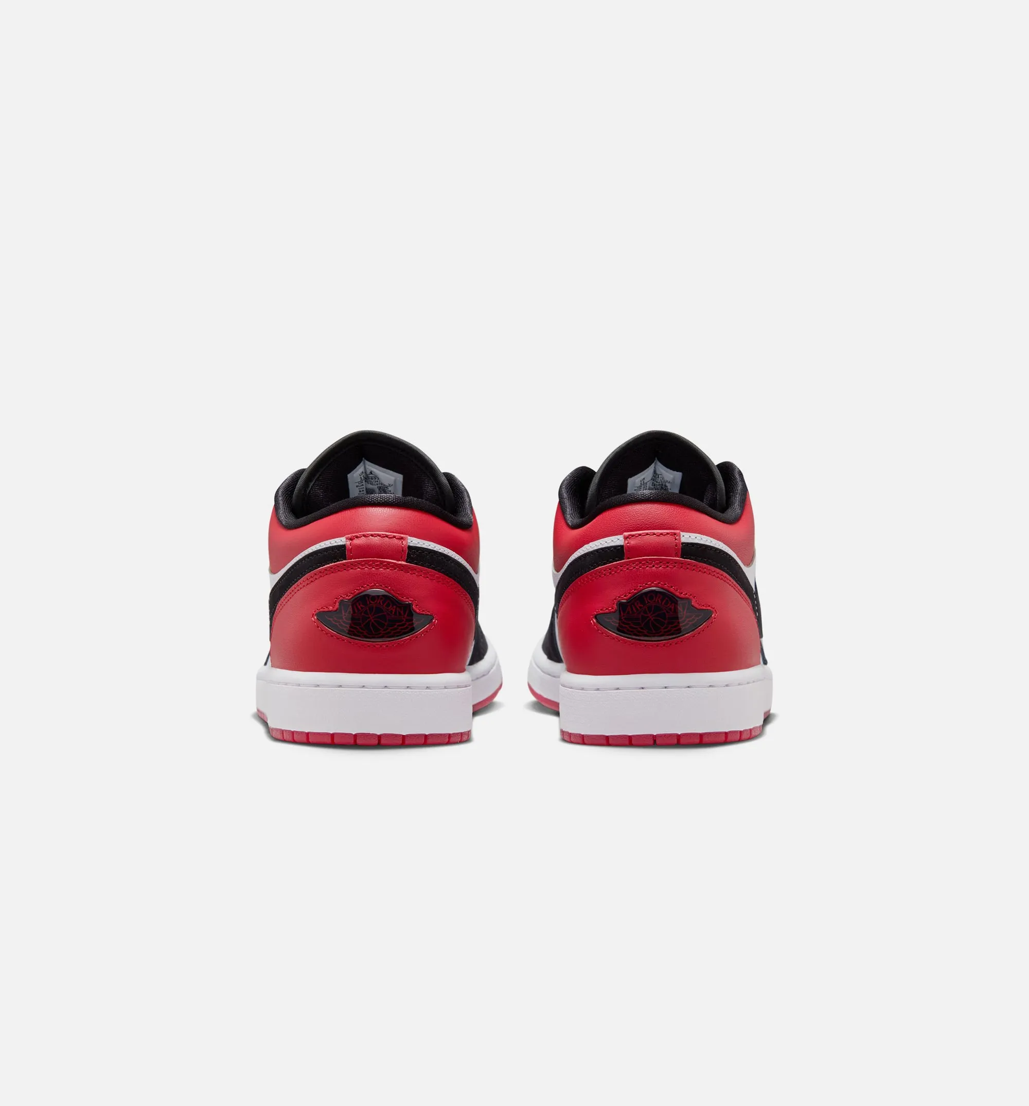 Air Jordan 1 Low Se Mens Lifestyle Shoe - White/Varsity Red/Black Comfort Style Features OutdoorUse
