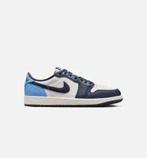 Good Arch Support System Air Jordan 1 Retro Low Og Obsidian Mens Lifestyle Shoe - Obsidian/University Blue/Sail