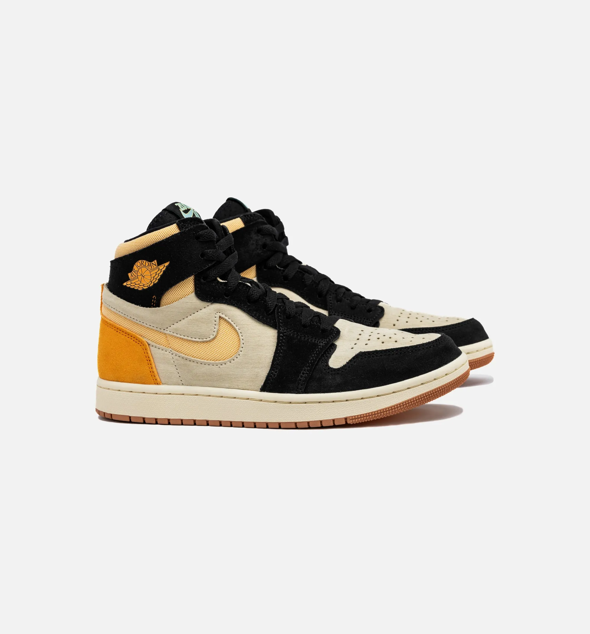 Mule Sandals Air Jordan 1 Zoom Cmft 2 Muslin Vivid Orange Mens Lifestyle Shoe - Muslin/Black/Vivid Orange/Celestial Gold