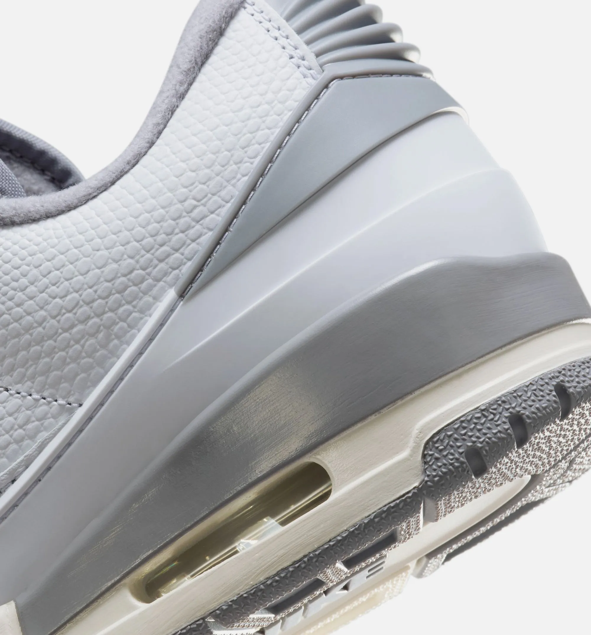 Self-Communicating Conspicuous Air Jordan 2/3 Cement Grey Mens Lifestyle Shoe - White/Sail/Cement Grey