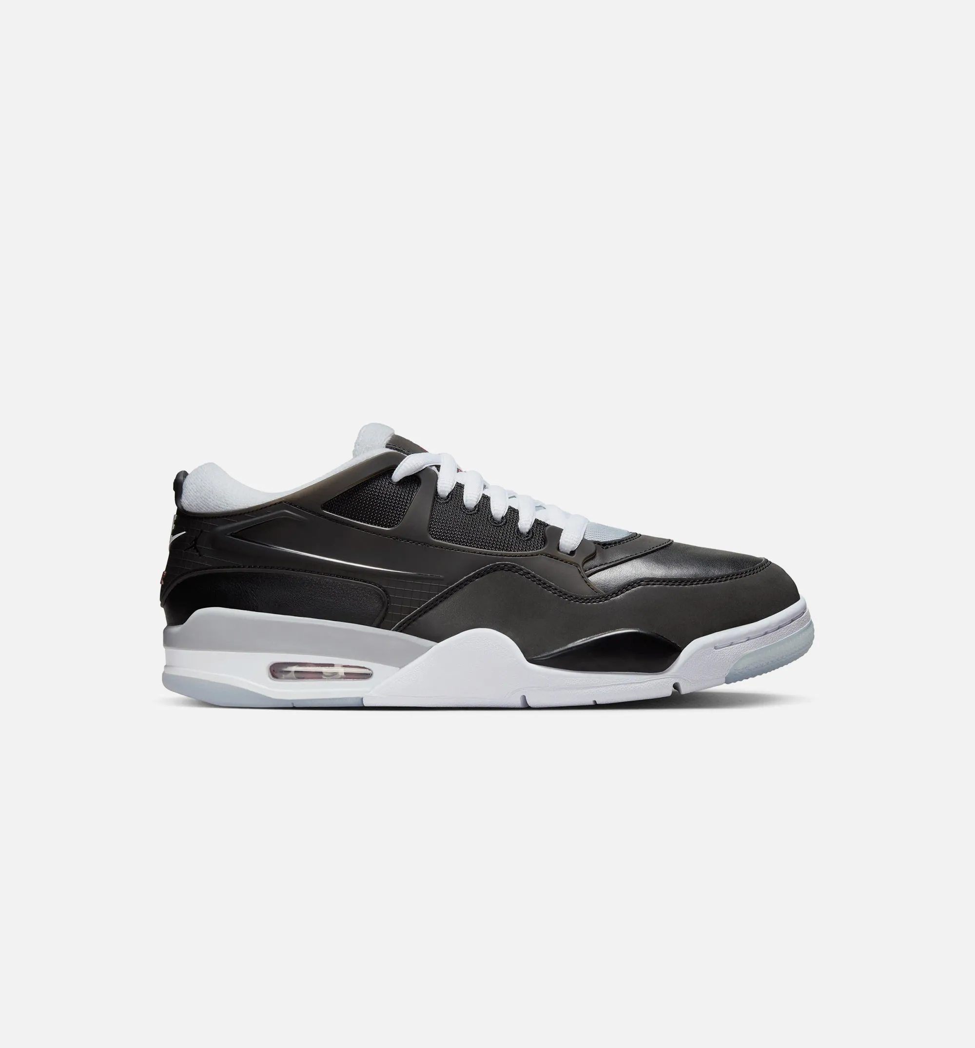 Comfort Absorption Air Jordan 4 Rm Mens Lifestyle Shoes - (Black/Red/Grey)