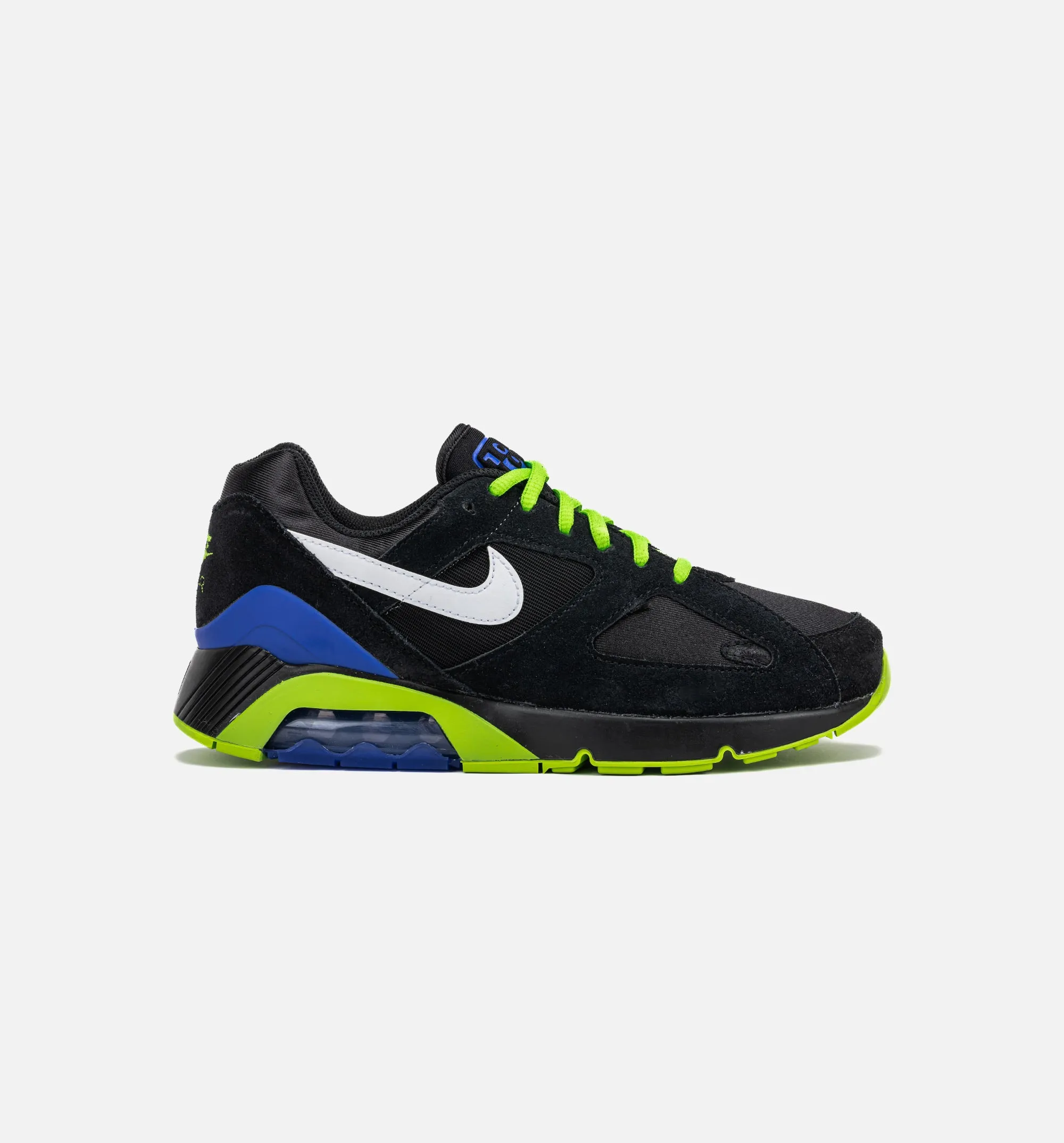Stable Kick Air Max 180 Joker Mens Lifestyle Shoe - Black/White/Action Green