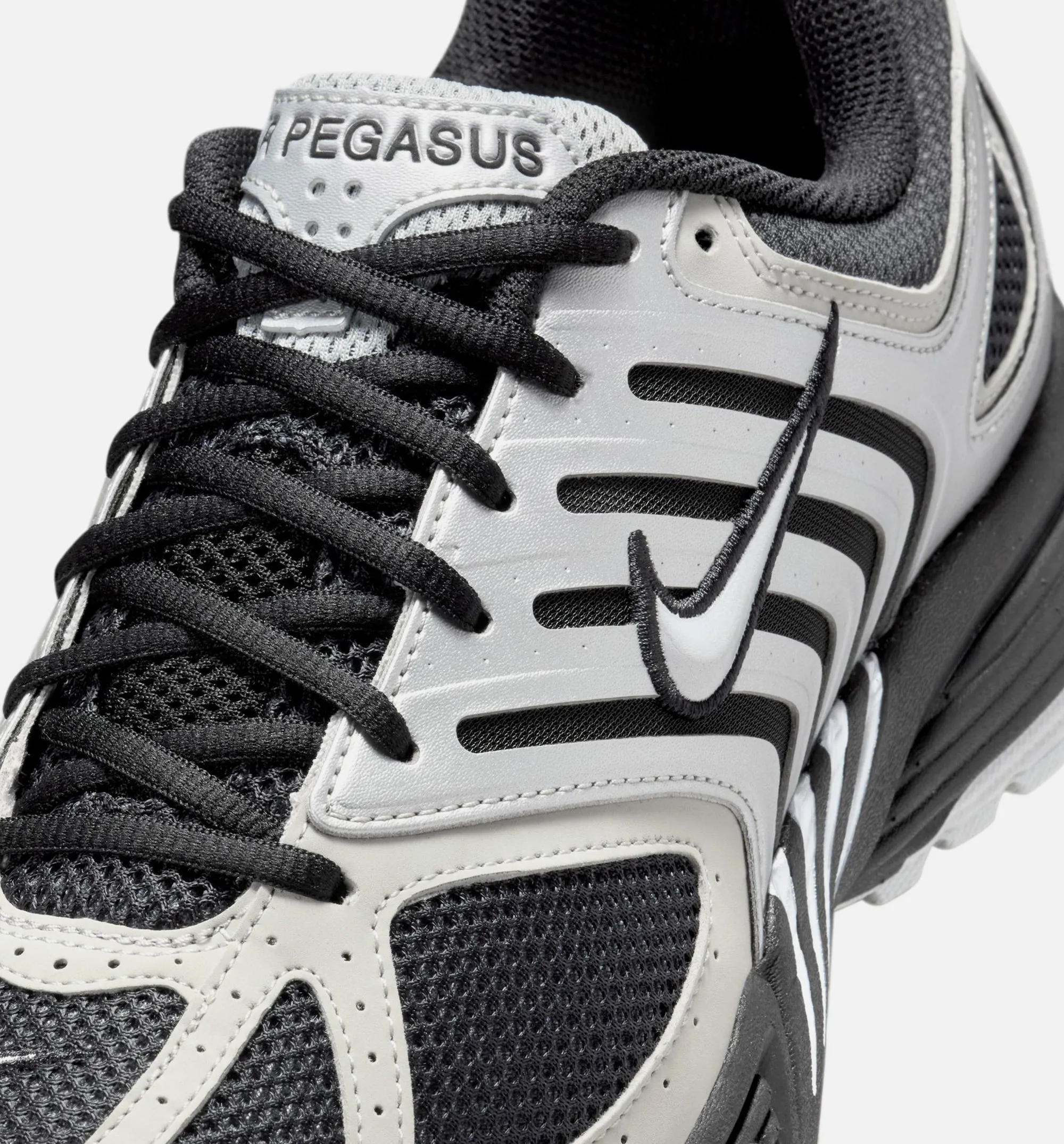 Comfortable Memory Foam Air Pegasus 2K5 Metallic Silver Mens Running Shoe - Metallic Silver/Metallic Platinum/Flat Silver/Black