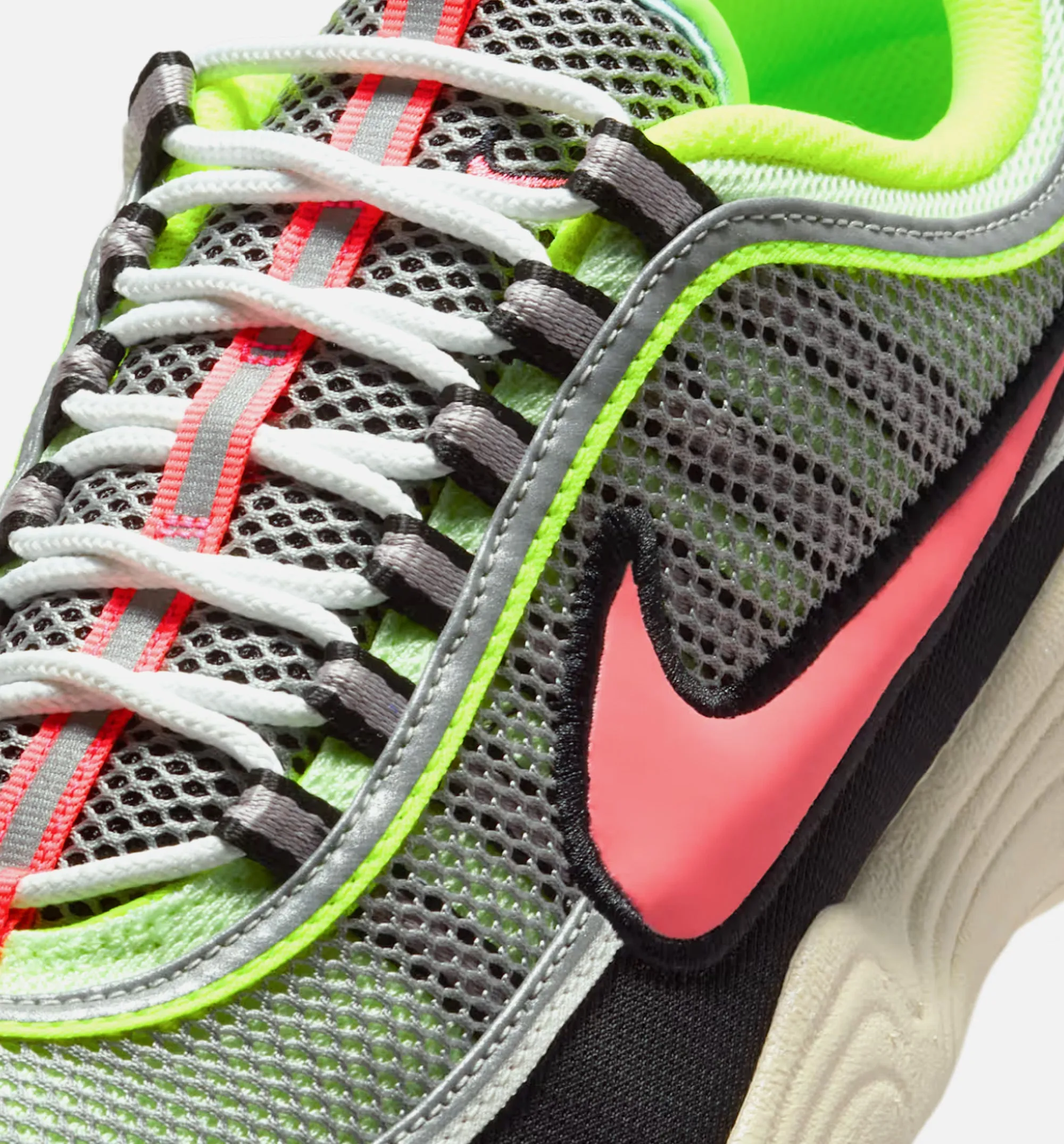 Air Zoom Spiridon Mens Lifestyle Shoe - Yellow Luffa Comfort Supportive