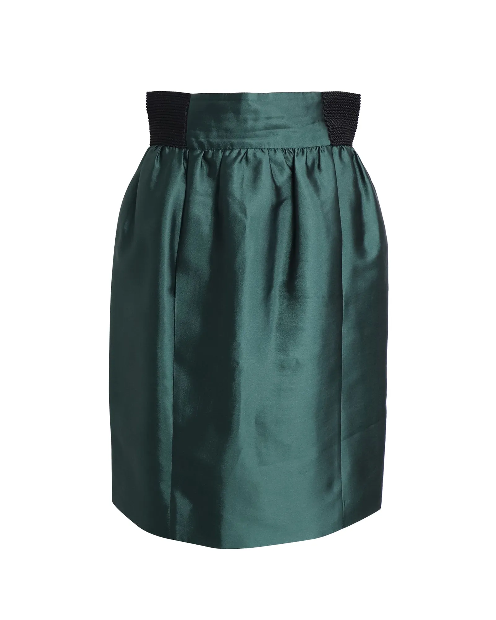 Jupe Alberta Ferretti en Soie Verte