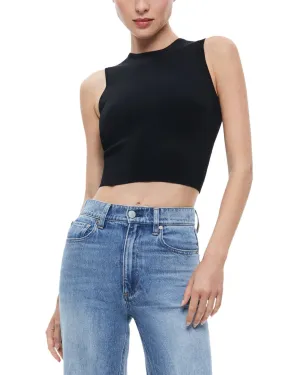 alice   olivia Pull sans manches à lacets dans le dos