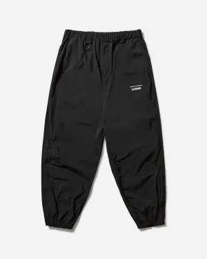 Men'S Technical Nylon Pants Black Comfortable Elastic Changed