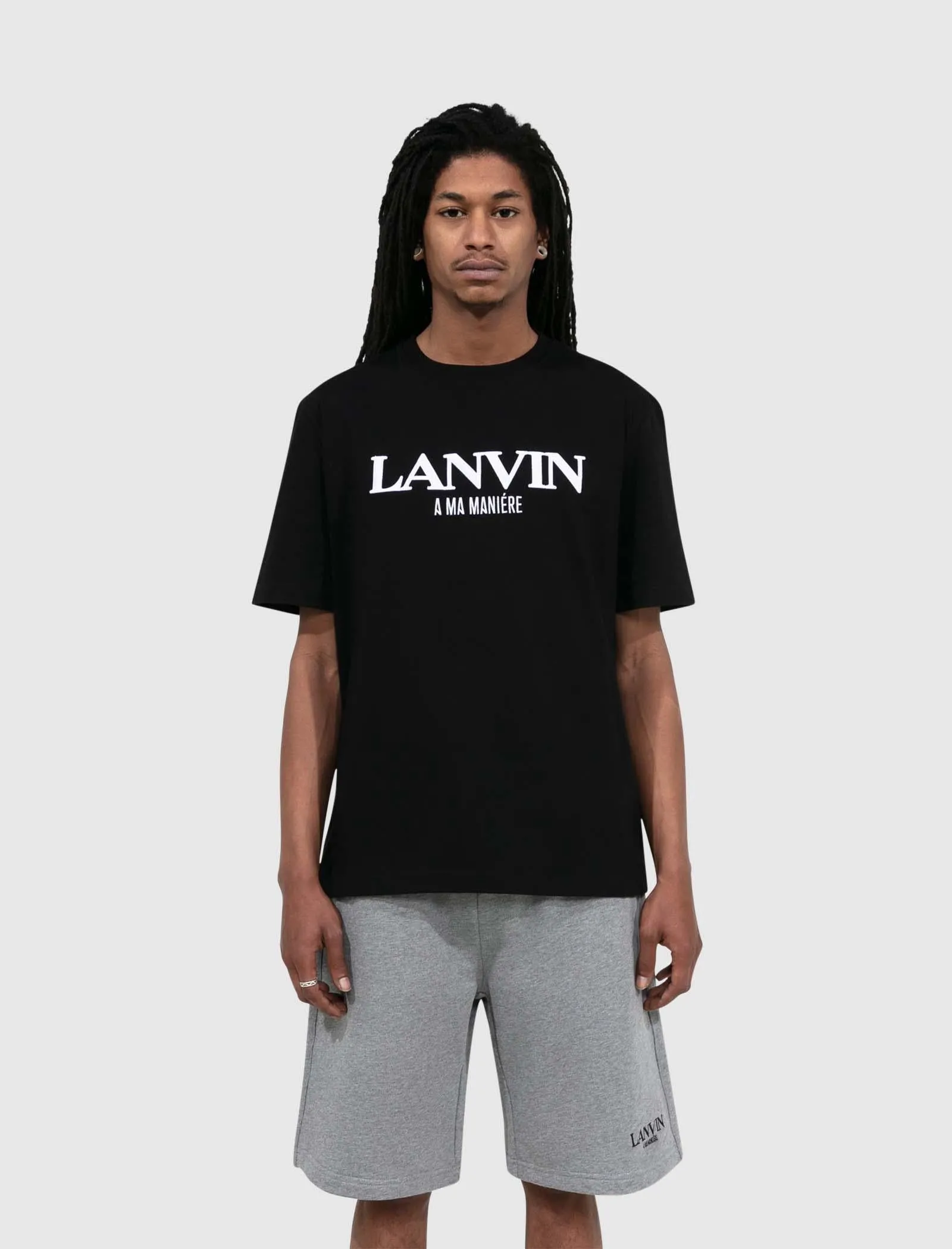 Bolted Lapped Seam A Ma Manire Embroidered Tee