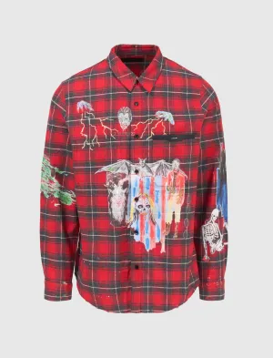 Multipurpose Compatibility Wes Lang Blood Shirt