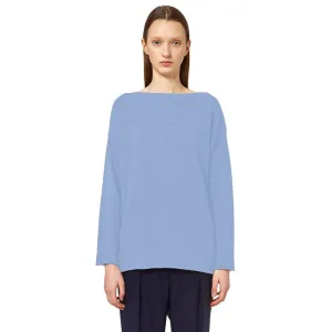 Pull en cachemire bleu pour femme Alpha Studio
