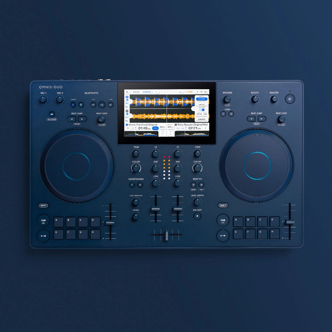 AlphaTheta: OMNIS-DUO Portable All-In-One DJ System