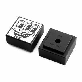 AM Clean Sound: Keith Haring Record Weight hi-fi DAC amp combo,hi-fi speaker impedance matcher,hi-fi RCA switch
