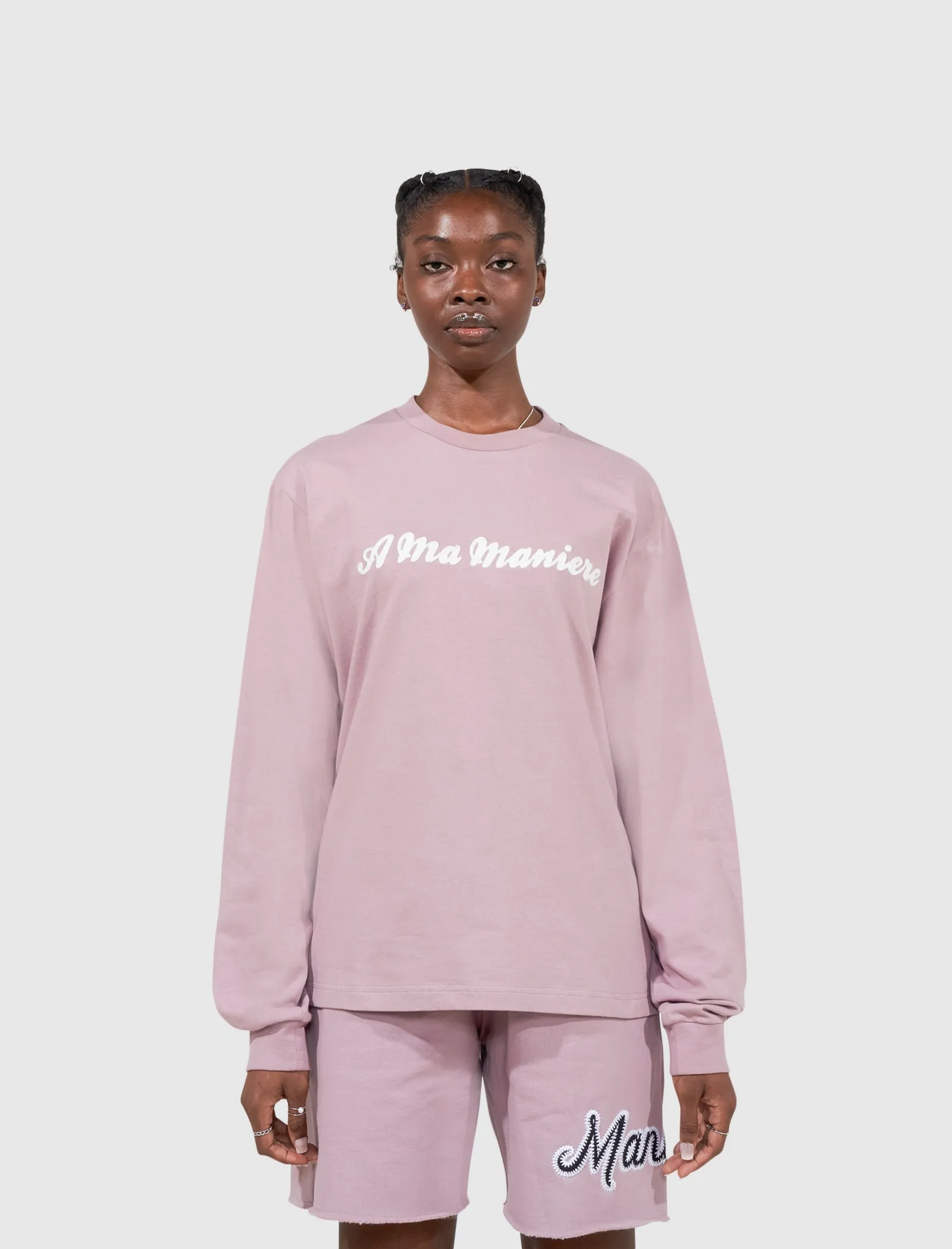 Amm Script Long Sleeve Soft And Supple