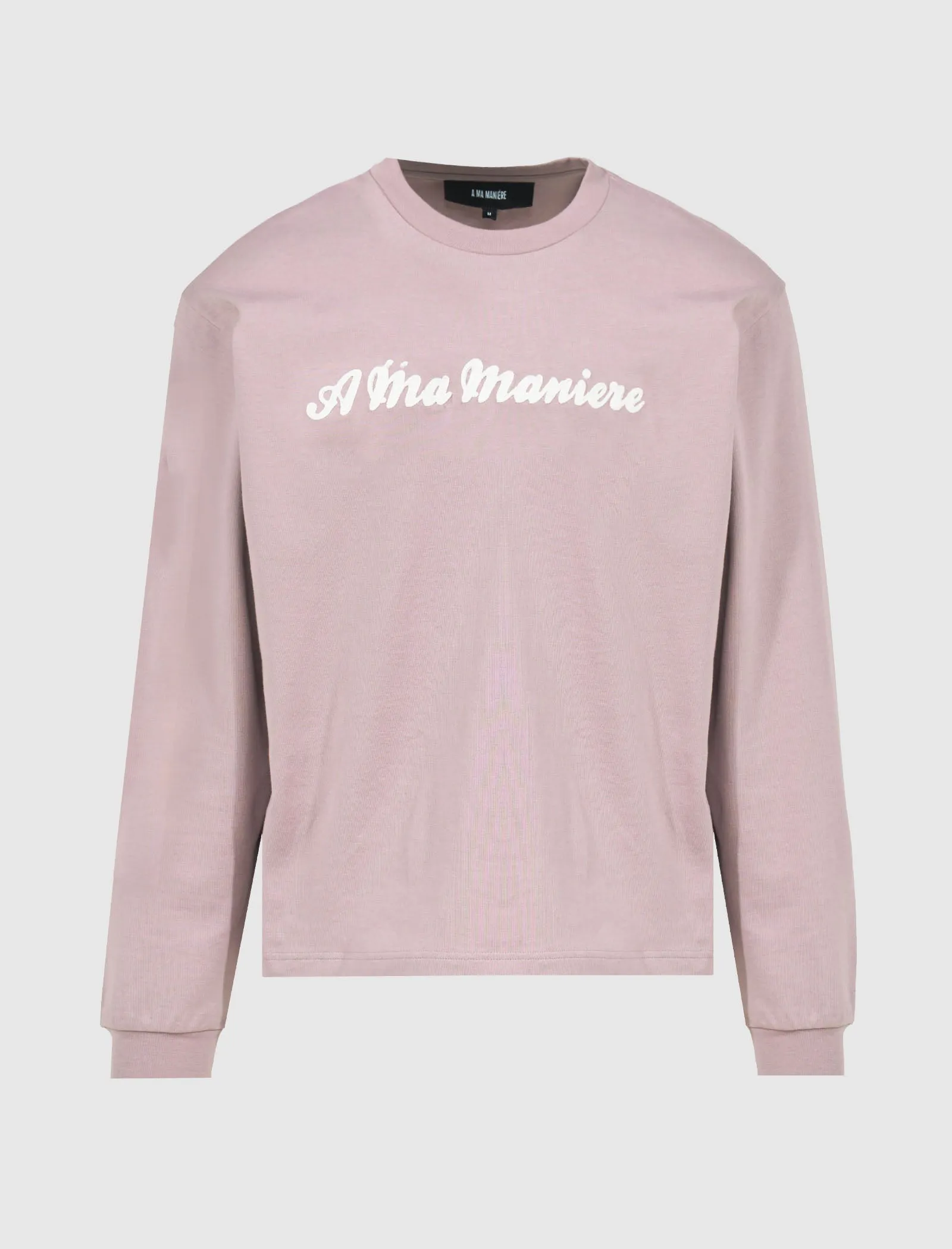 Button-Down-Design In Style Amm Script Long Sleeve